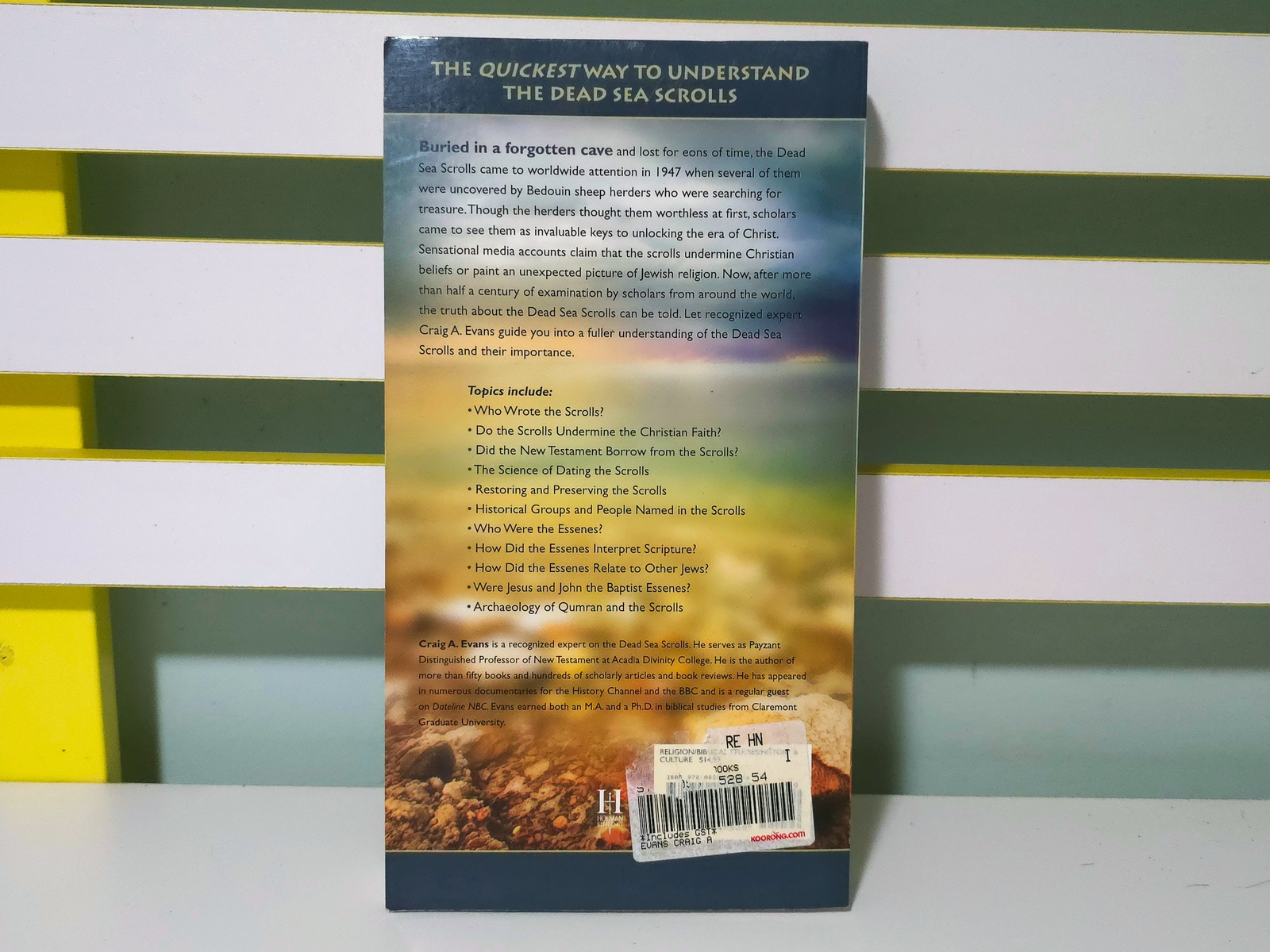 Guide to the Dead Sea Scrolls! Holman QuickSource 2010 Book by Craig A. Evans