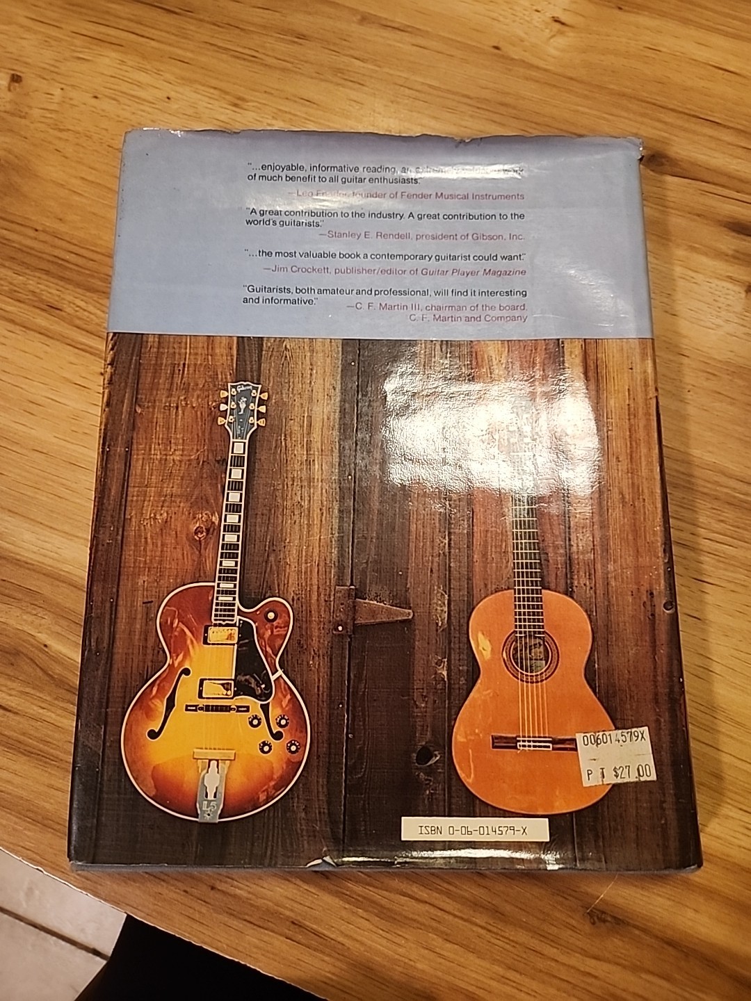 Guitar Book : A Handbook for Electric and Acoustic Guitarists by Tom Wheeler…