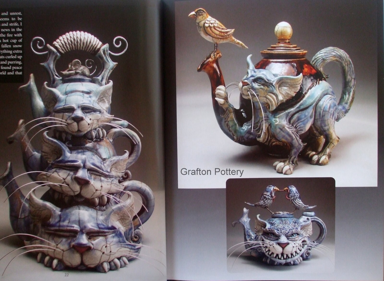 Signed Book by Mitchell Grafton – Grafton Pottery and Tall Tales, art, stories