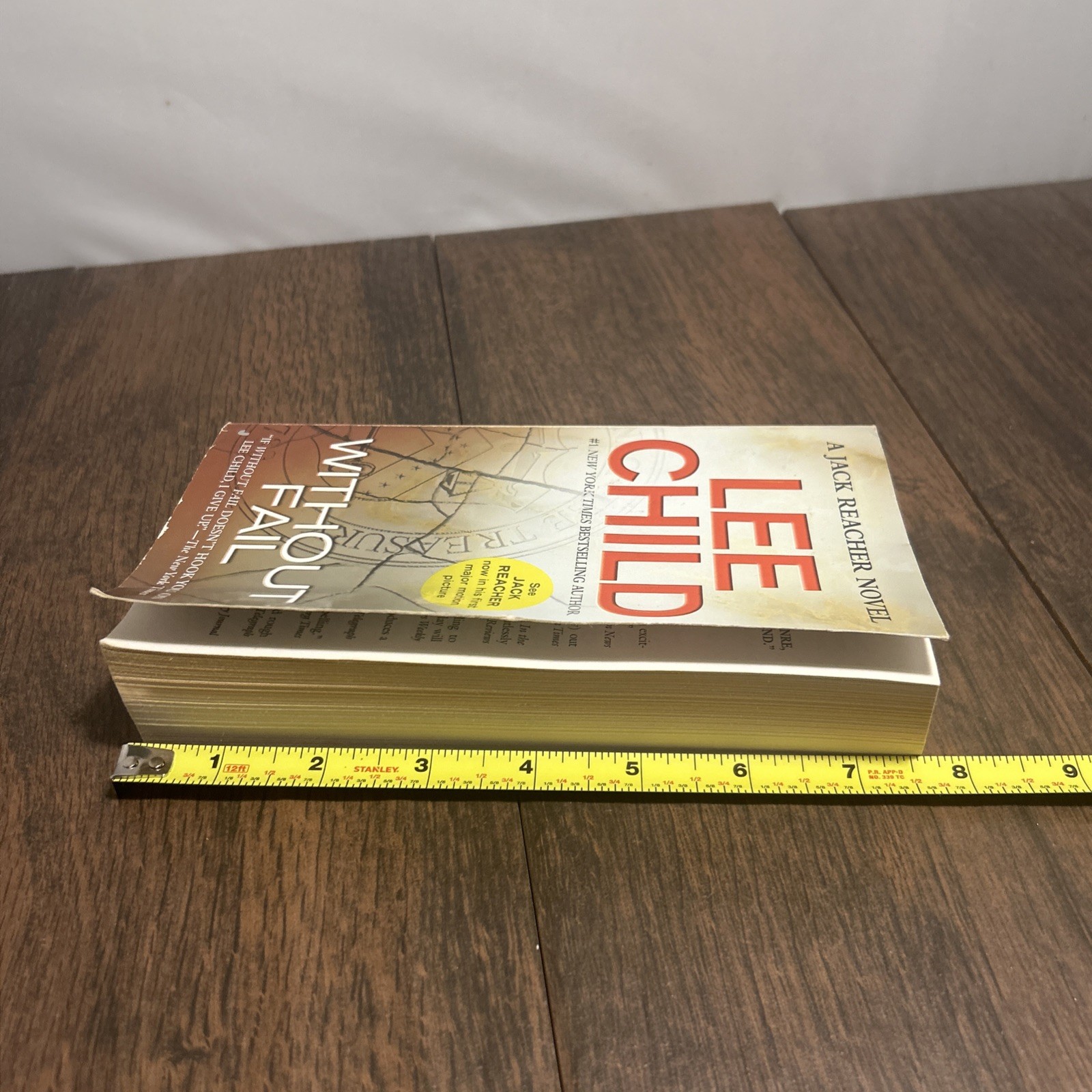 Without Fail Jack Reacher Ser.: by Lee Child (2008 Paperback) Good