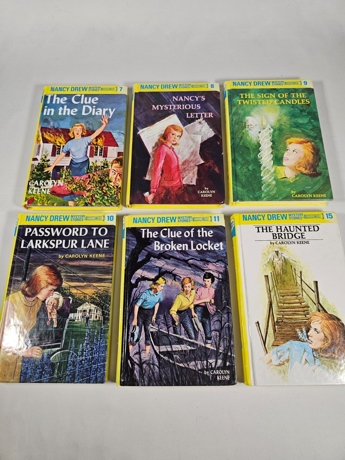 Nancy Drew Set Flashlight Edition Set Of 26 Books: Carolyn Keene Hardcover