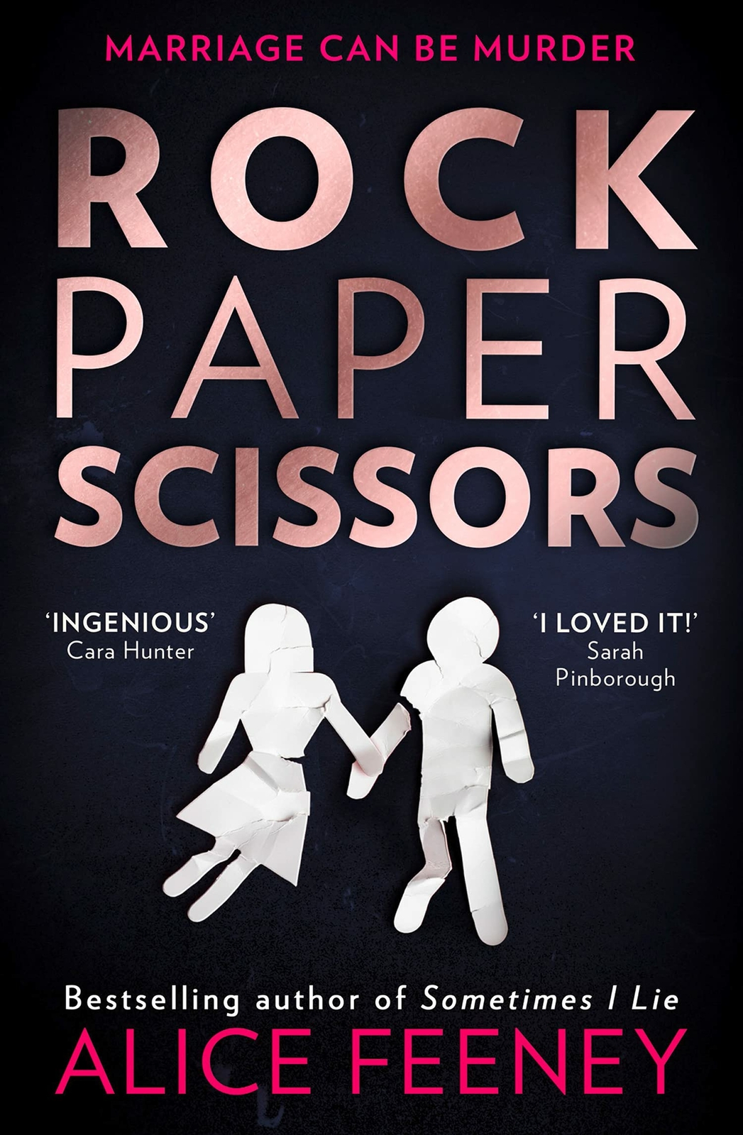 Rock Paper Scissors: A Novel By Alice Feeney (English) NEW Paperback Book