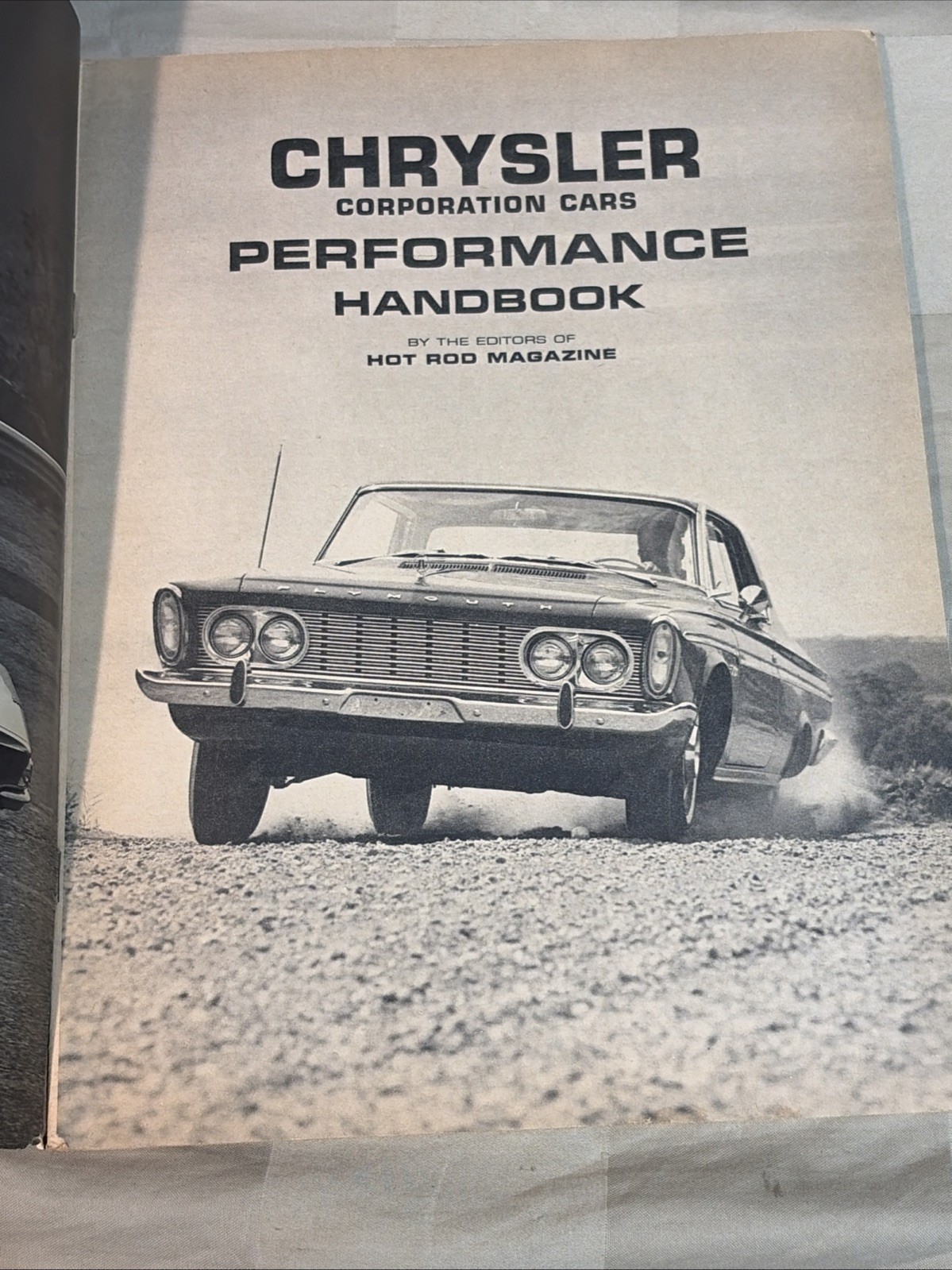 1962 Chrysler Performance Handbook. 96 pages-By Hot Rod Magazine. Dodge Plymouth