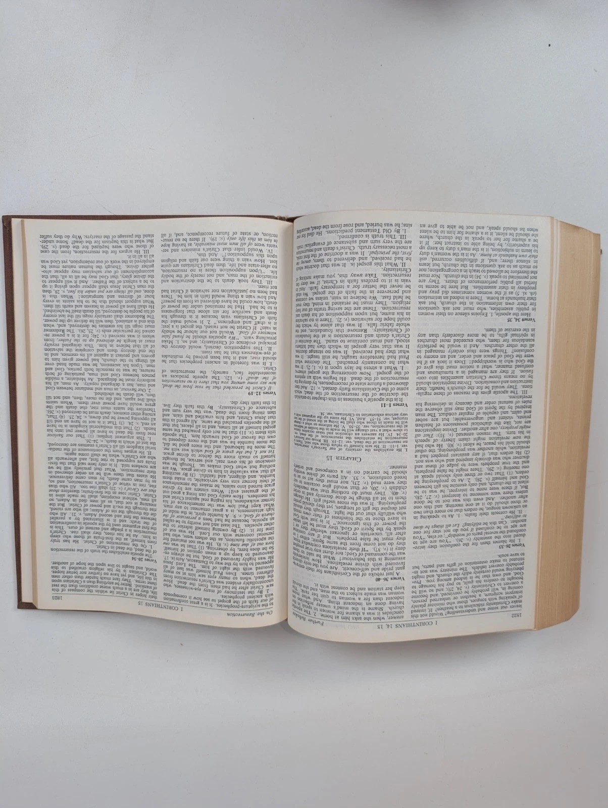 Matthew Henry Commentary Whole Bible One Volume Edition 1981 Zondervan HC Book