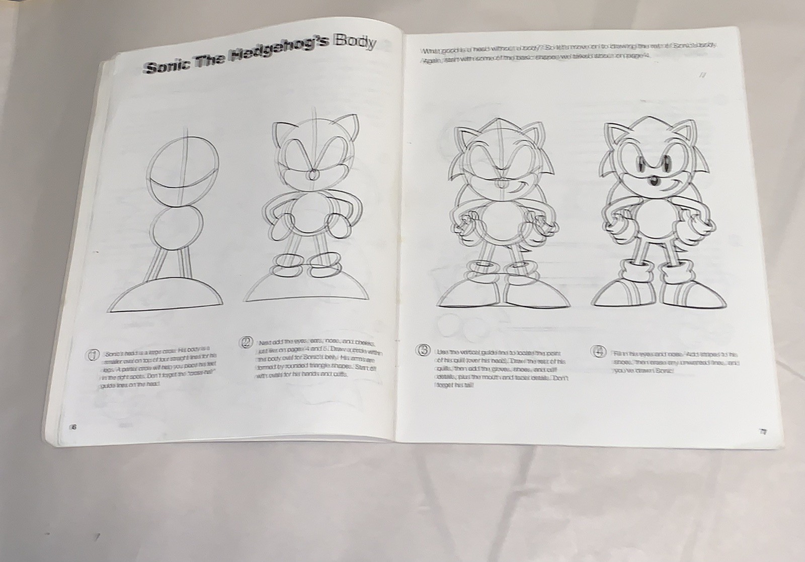 Dragon Ball GT How To Draw More Conrad Wells Sonic 2005 Anime Art Book Lot