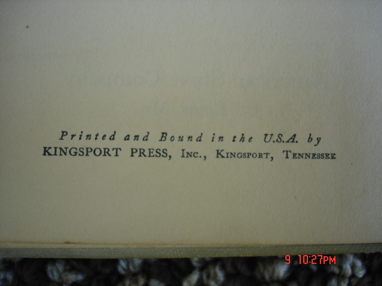 Vintage 1936 Magic Chef Cooking Hard Cover 204 Pages