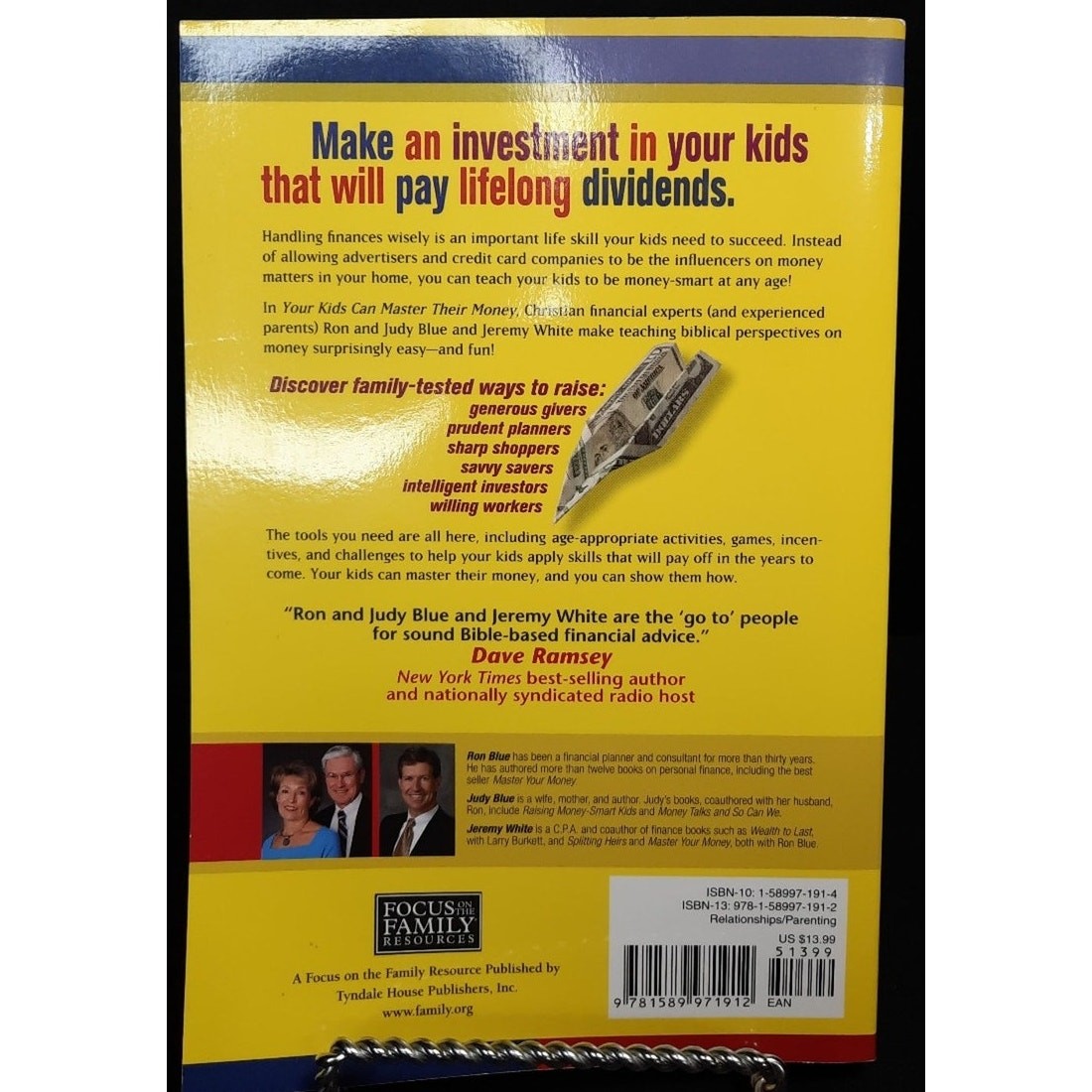 Your Kids Can Master Their Money by Ron & Judy Blume & Jeremy White Book 2006