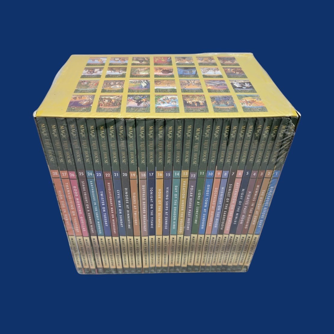 Set 3B: Magic Tree House A Library of Books 1-28 – Mary Pope Osborne Collection