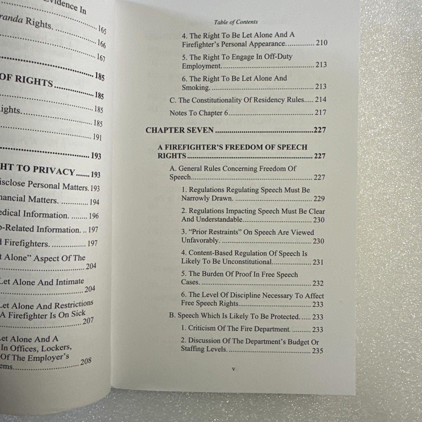The Rights Of Firefighters Third Edition