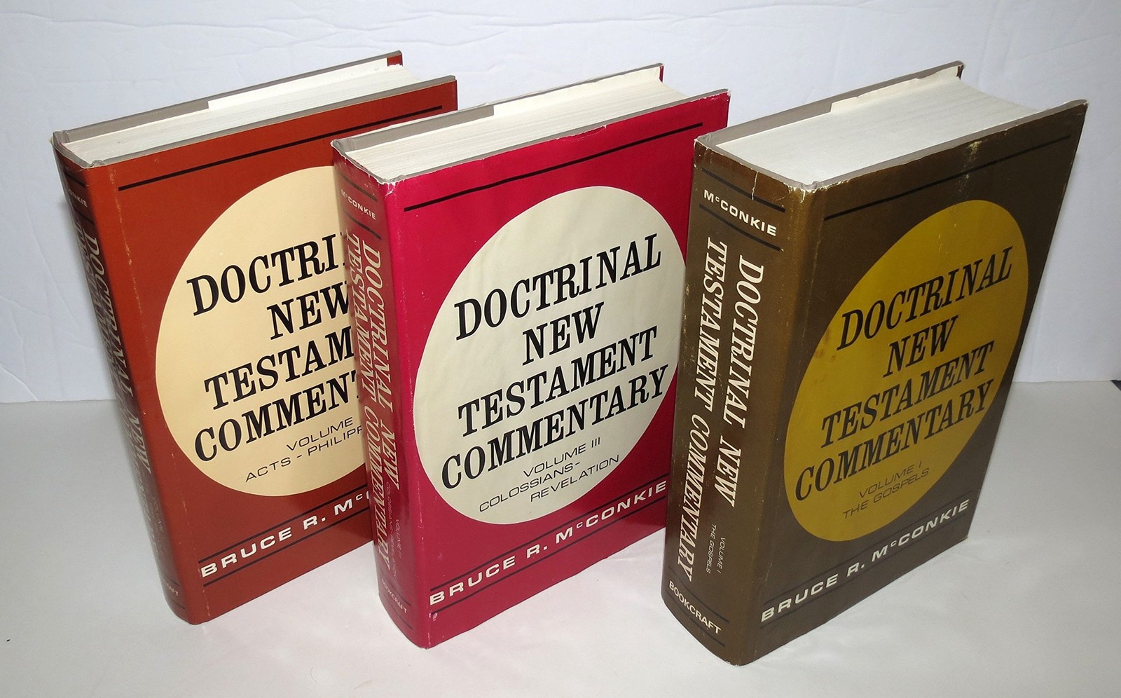 DOCTRINAL NEW TESTAMENT COMMENTARY – 3 VOLUME SET – Complete 3 Volume Set [Hard