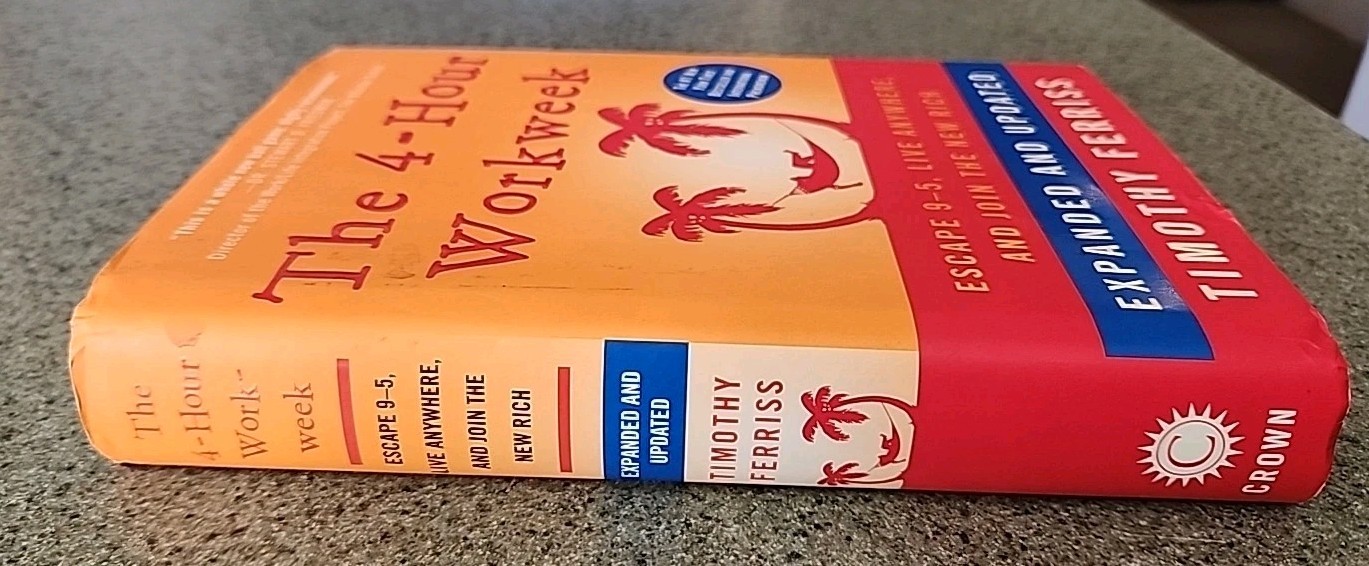 Timothy Ferriss The 4-Hour Workweek Expanded & Updated Hardcover Business Book