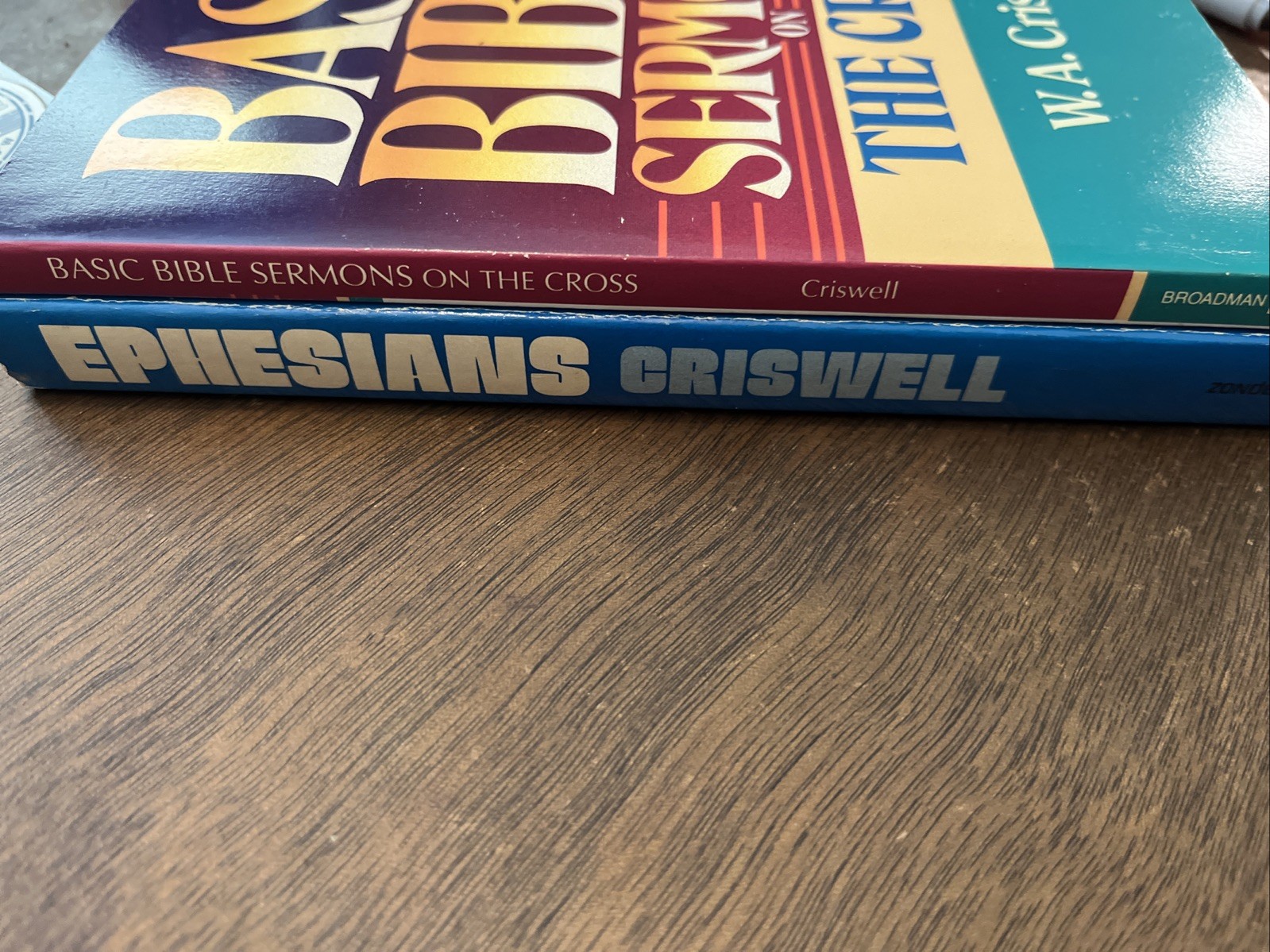 W. A. Criswell Ephesians Basic Bible Sermons (2) Lot Zondervan