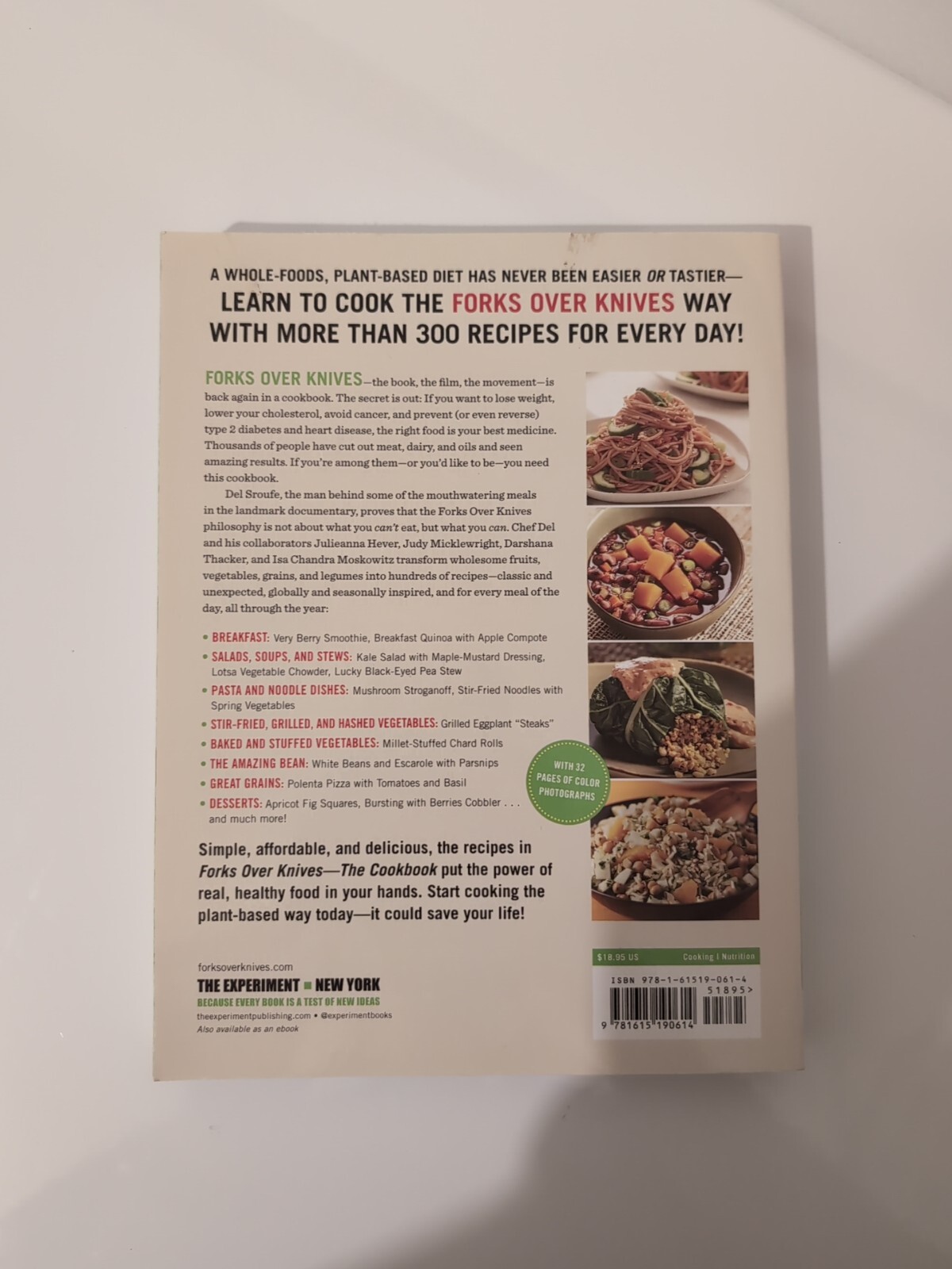 Forks over Knives Ser.: The Cookbook : Over 300 Simple and Delicious Plant-Based