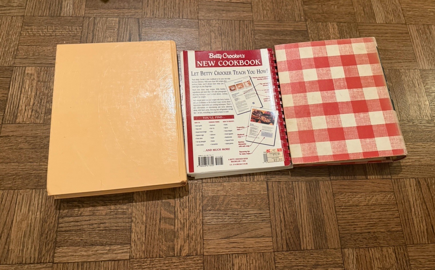 Vintage Cookbook Lot 3 Classic Betty Crocker Better Homes Good Housekeeping