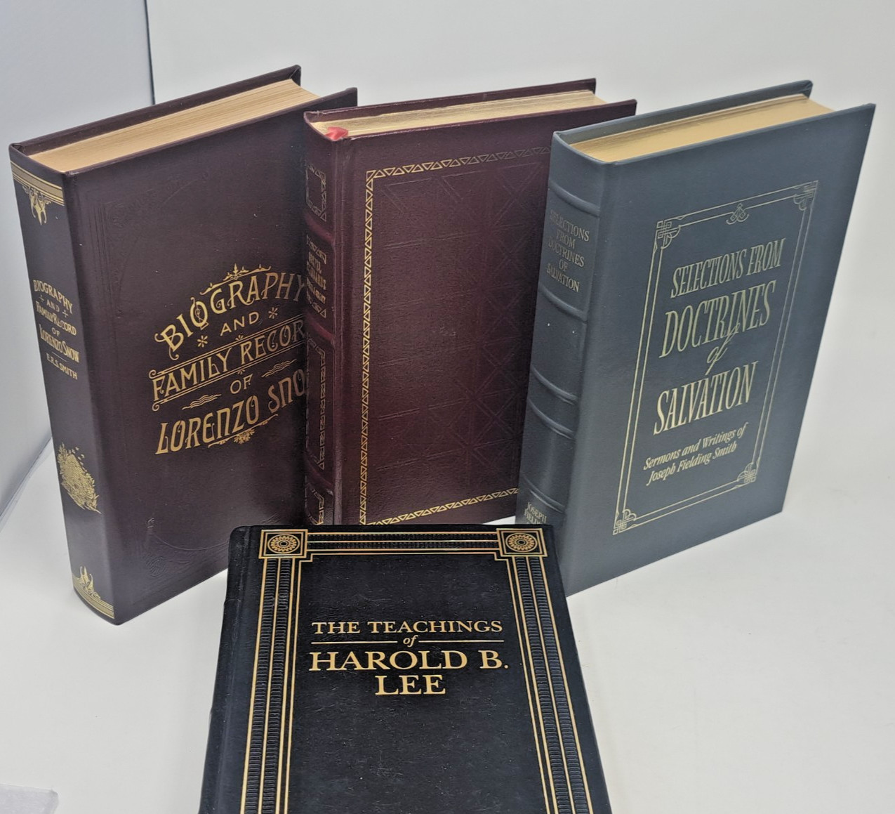 LDS Church Employee Christmas Book Collection 8 Vol First Presidency Inserts