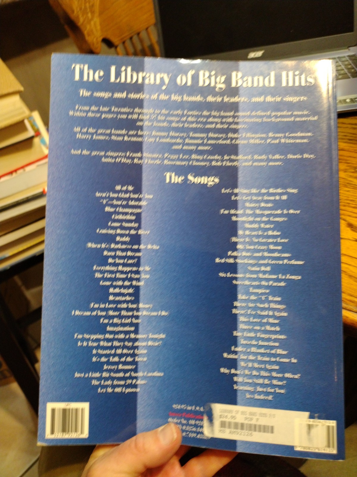The Library of Big Band Hits 1995 Amsco Publications 232 Pages 20s 30s 40s