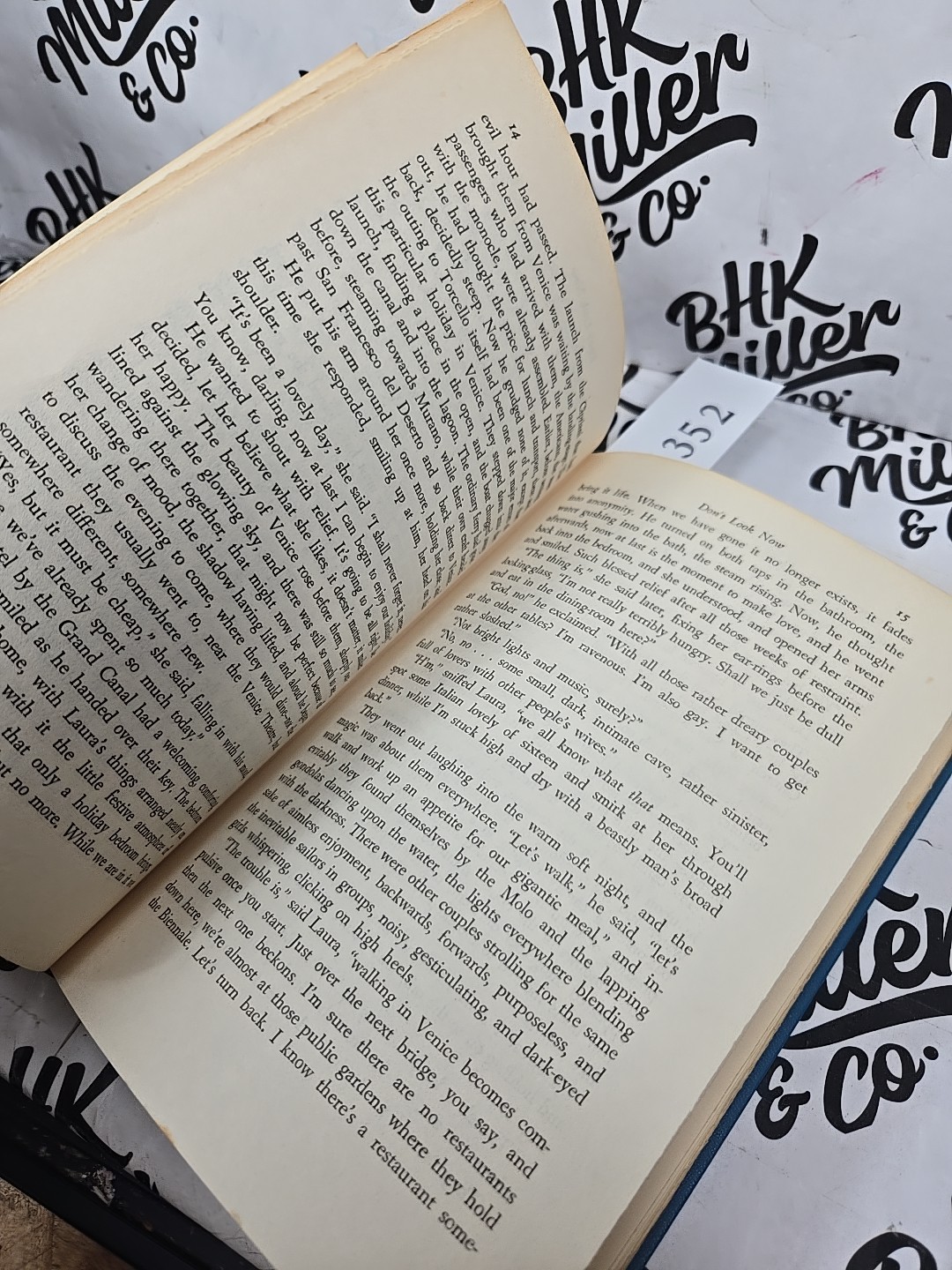 Don’t Look Now by Daphne DuMaurier 1971 HC