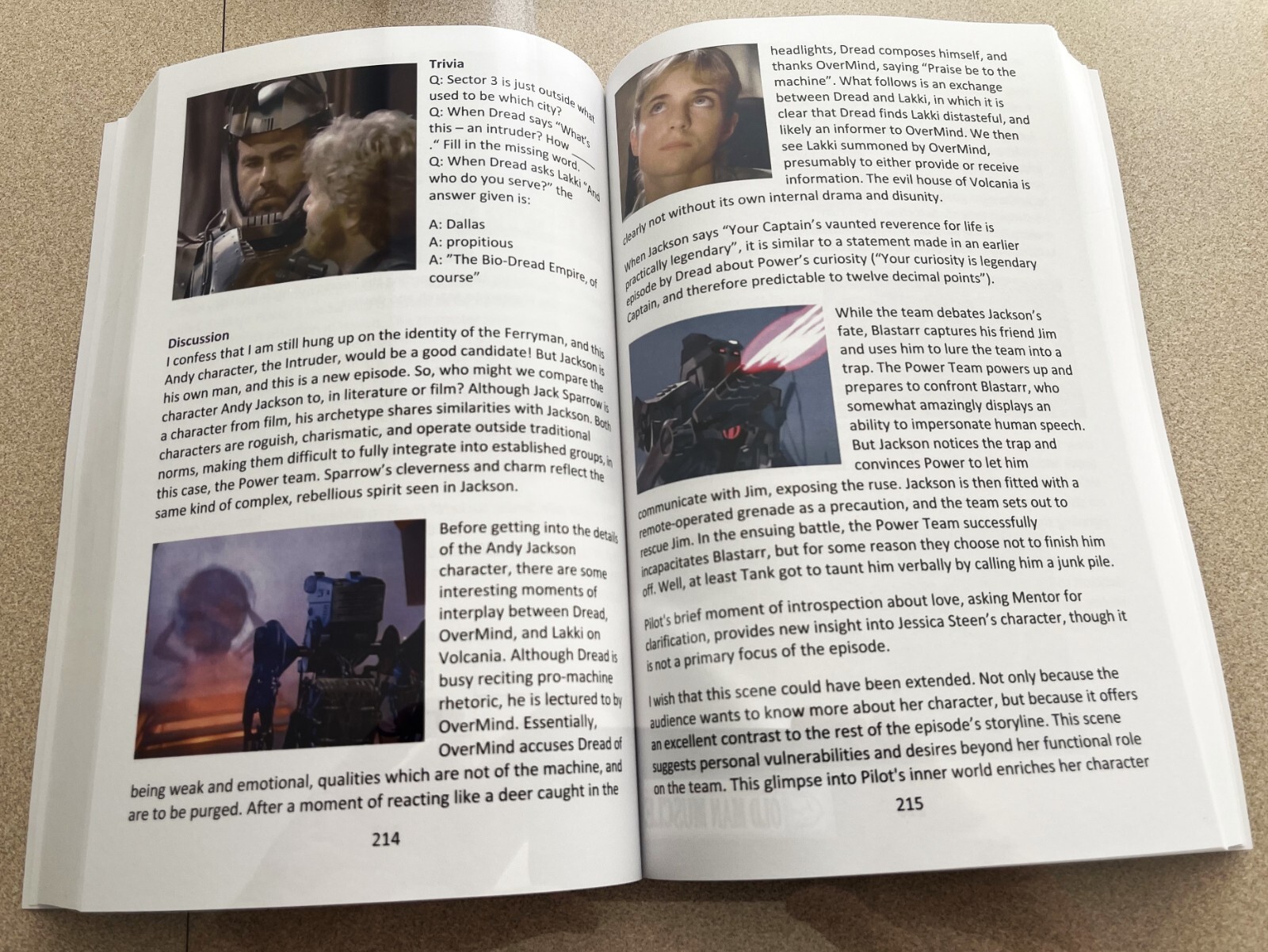 NEW The Captain Power and the Soldiers of the Future Companion Signed/Discounted
