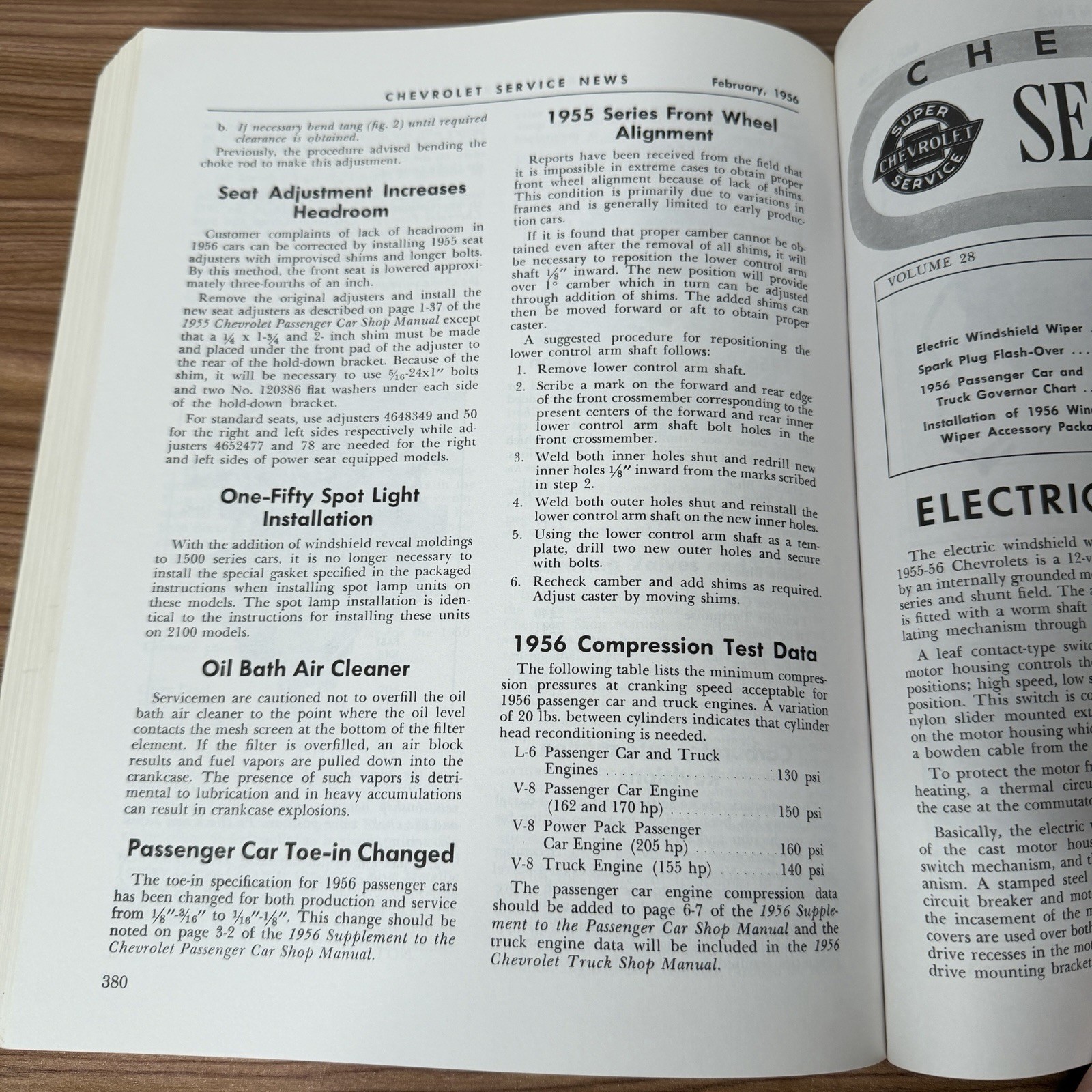 Chevrolet 1955-1956 Restoration Guide Over 1000 Photos & Charts GM 480 pages VG