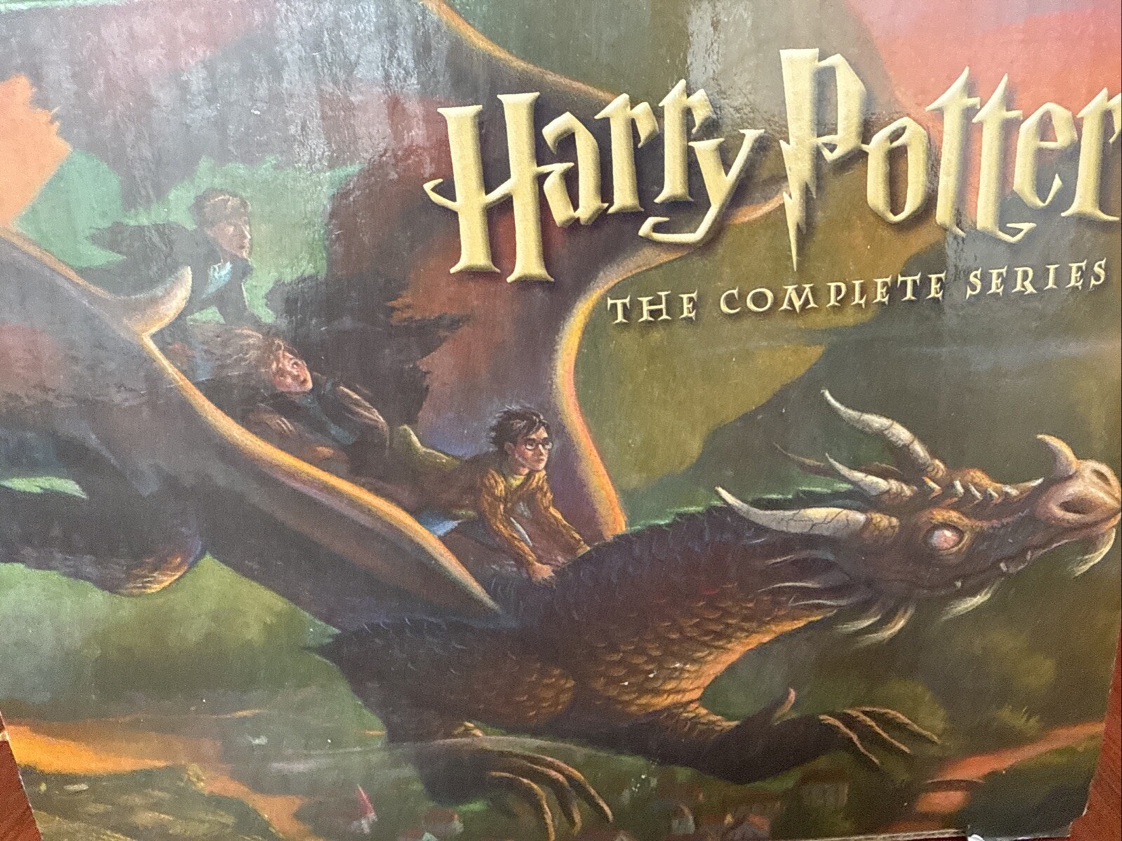 Harry Potter Paperback Boxset #1-7 by J. K. Rowling (2009, Hardcover)