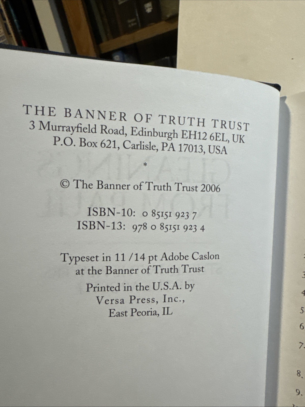 Gleanings from Paul : Studies in the Prayers of the Apostle by Arthur W. Pink…