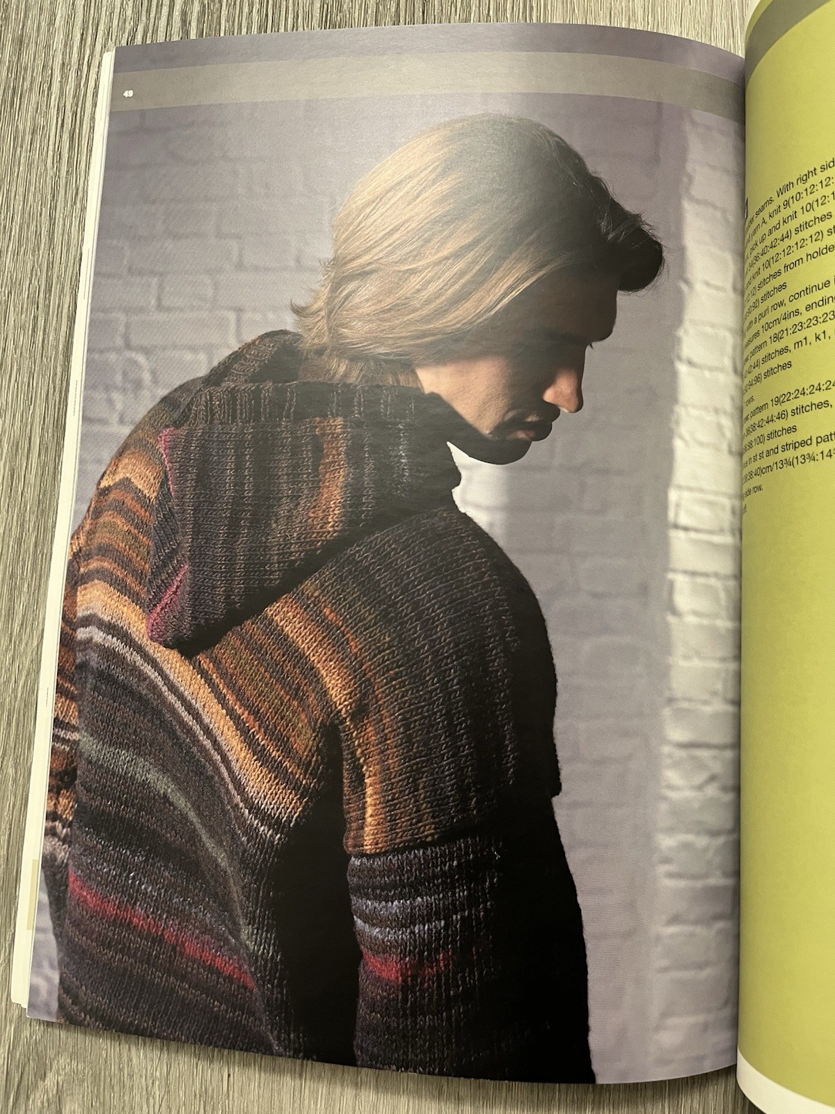 Noro Men Jane Ellison 2009 Trade PB Knitting Pattern Book 8.5×12” UK VG