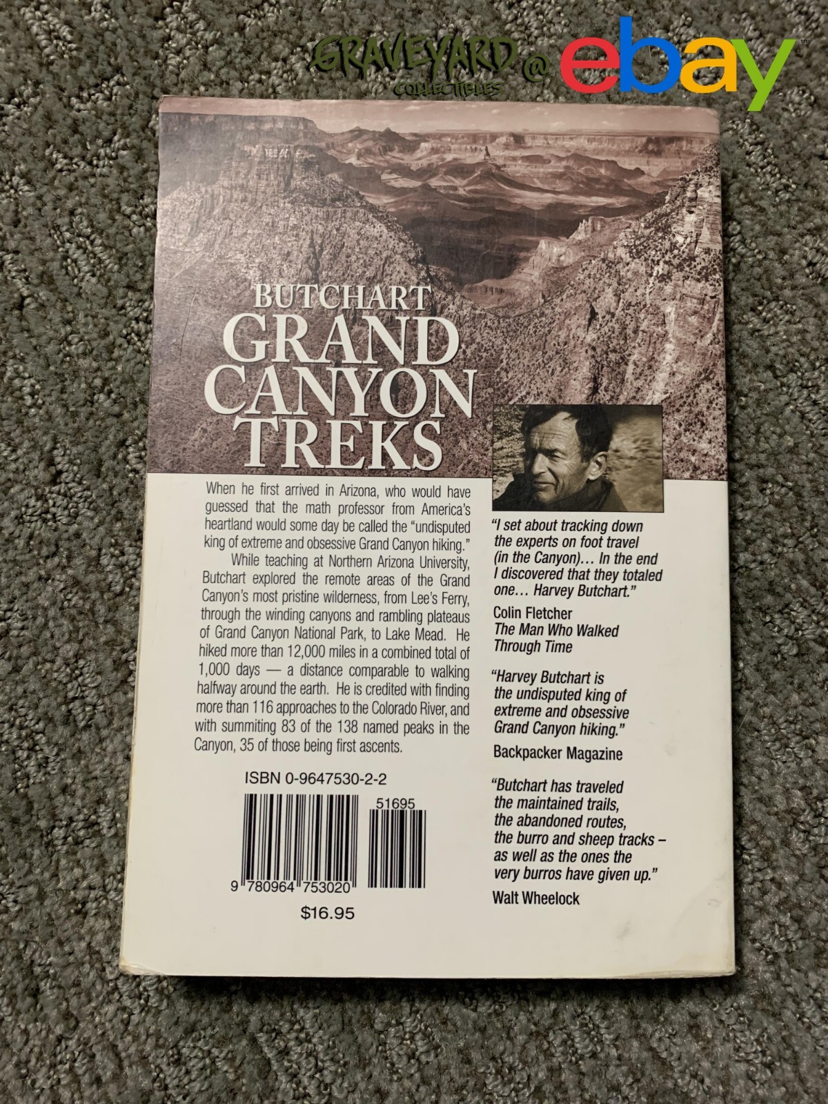 Grand Canyon Treks: 12,000 Miles Through the Grand Canyon by Harvey Butchart