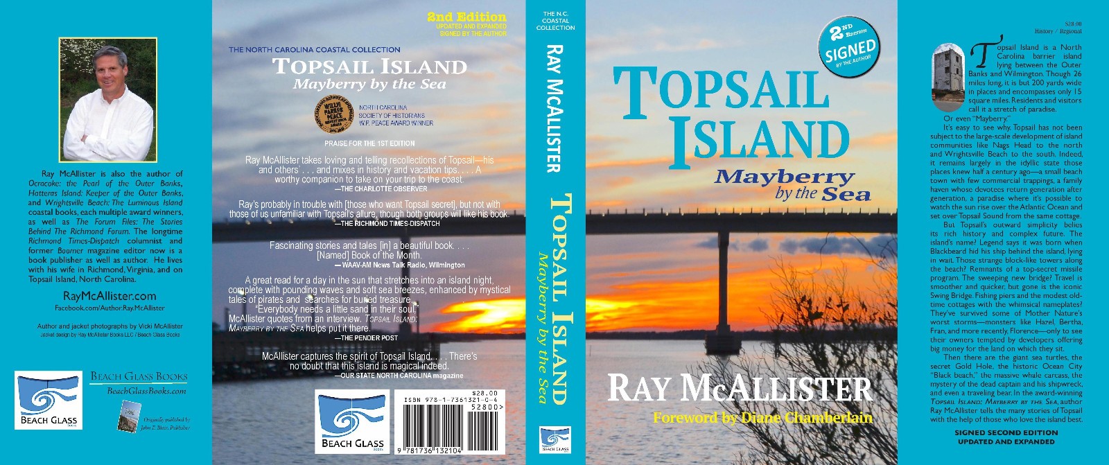 TOPSAIL ISLAND: Mayberry by the Sea, 2nd Ed, Signed by the Author