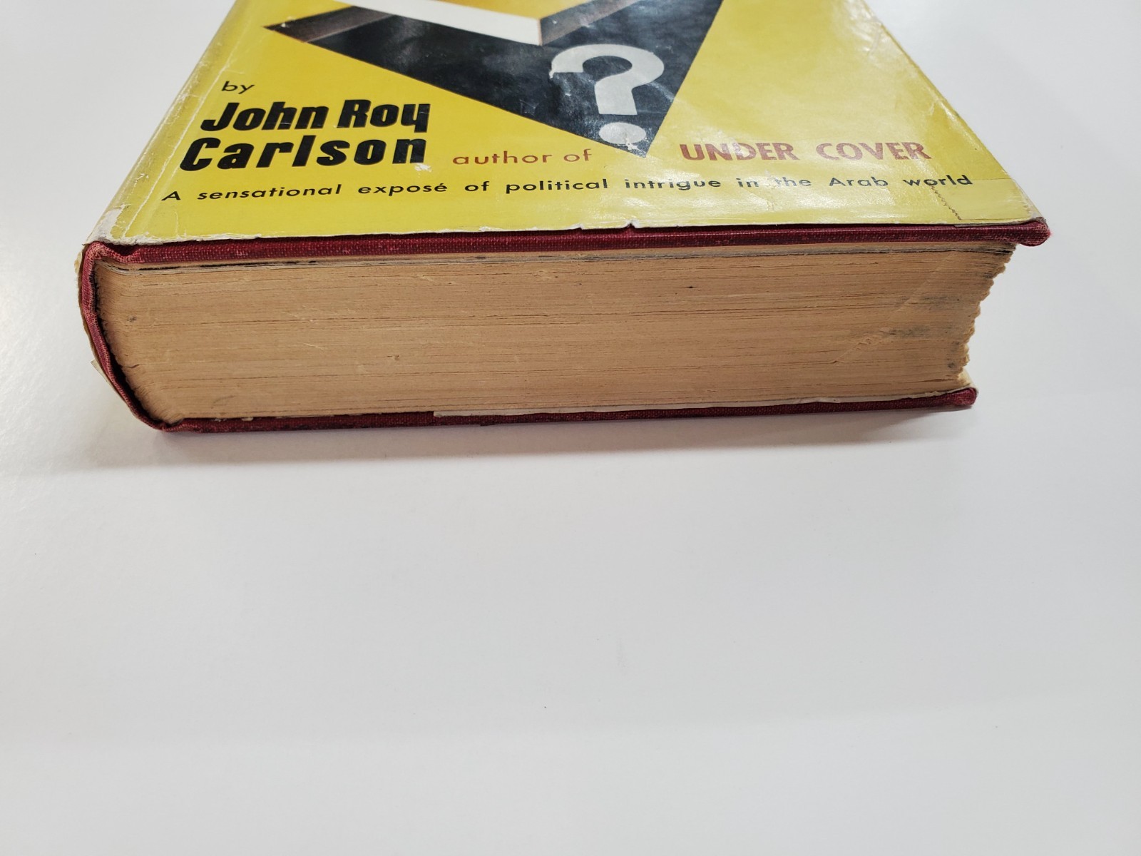 Cairo to Damascus by John Roy Carlson (1951, Alfred A Knopf) Hardcover