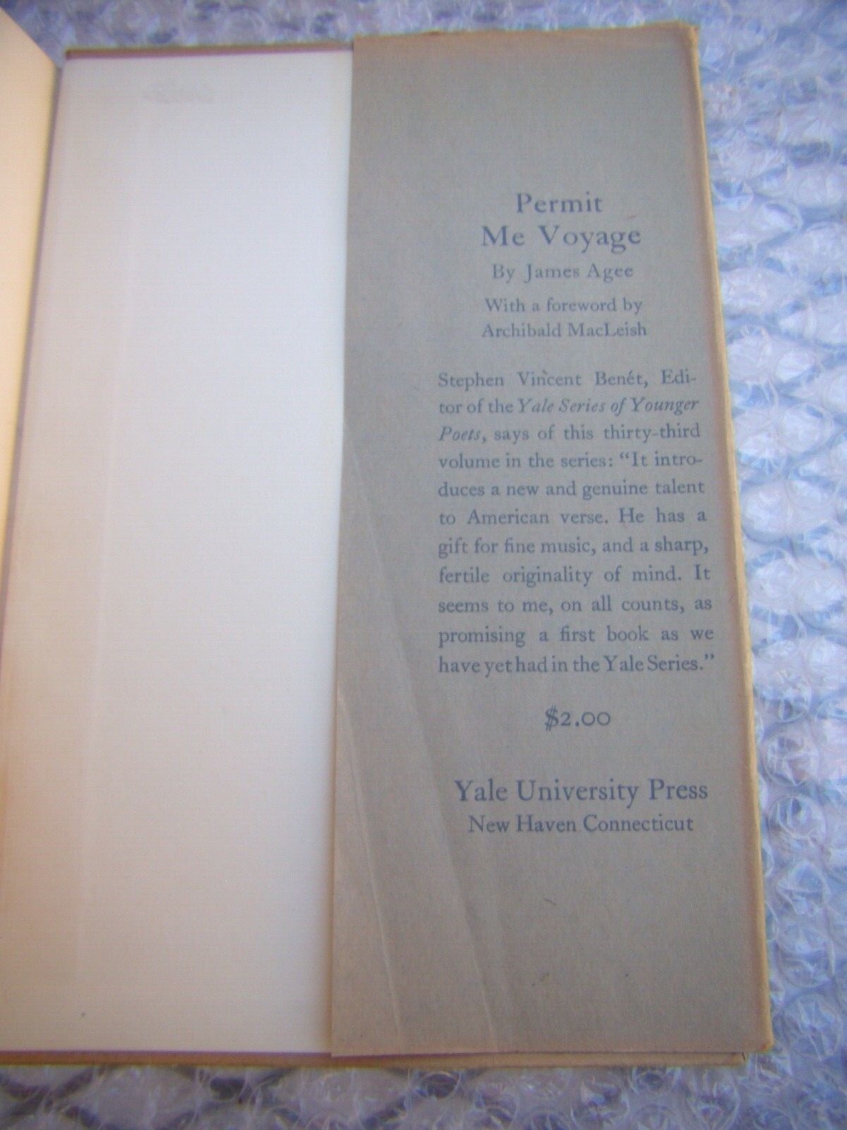 Westering by THOMAS HORNSBY FERRIL Hardcover Yale University Press Second 1935