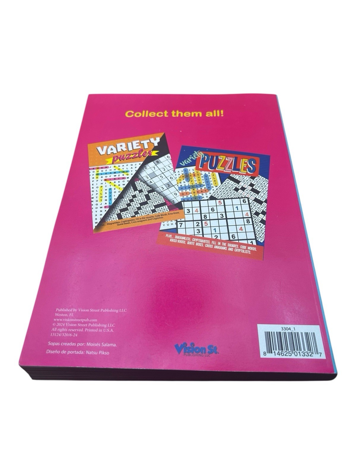Variety Puzzles By Vision St., Paperback (2024)