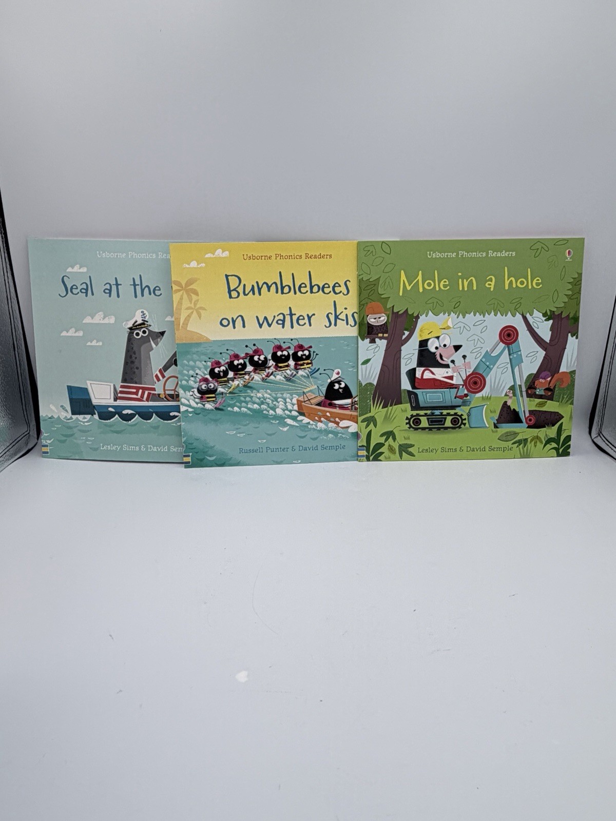 Usborne My First Phonics Reading Library Box Set Illustrated Books Ages 4-8