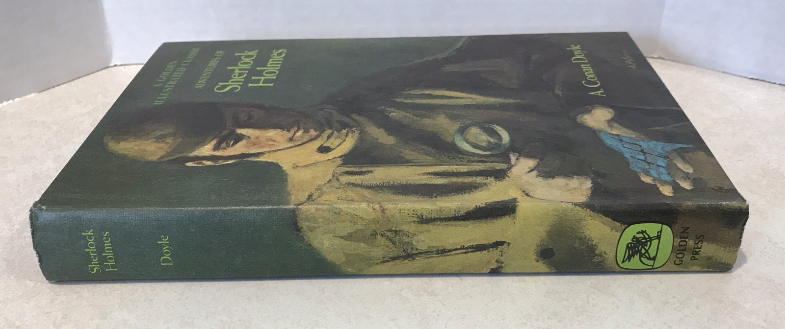 1965 Adventures Of Sherlock Holmes A Golden Illustrated Classic A Conan Doyle