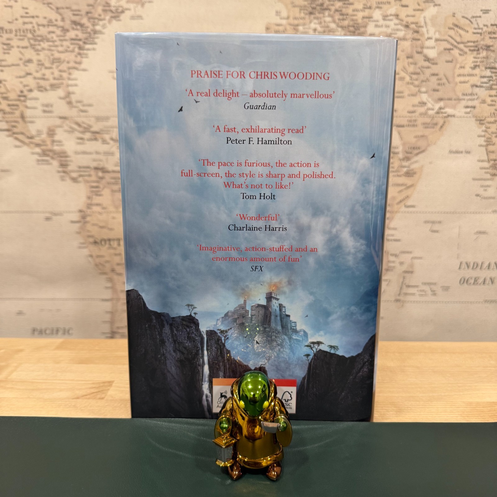 The Ember Blade + The Shadow Casket by Chris Wooding (The Broken Binding SIGNED)