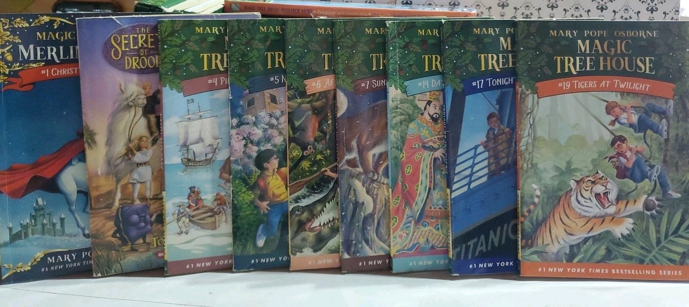 Magic Tree House 43Book Lot+Merlin Missions+Research Guide+ Extras Kids