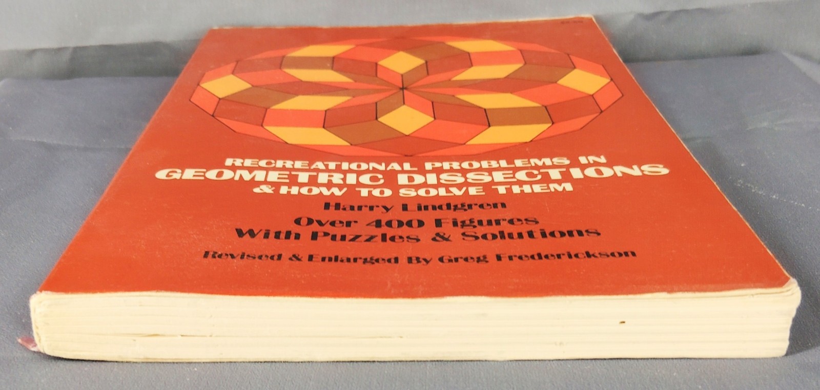 Recreational Problems Geometric Dissections Harry Lindgren Puzzle Math Book PB