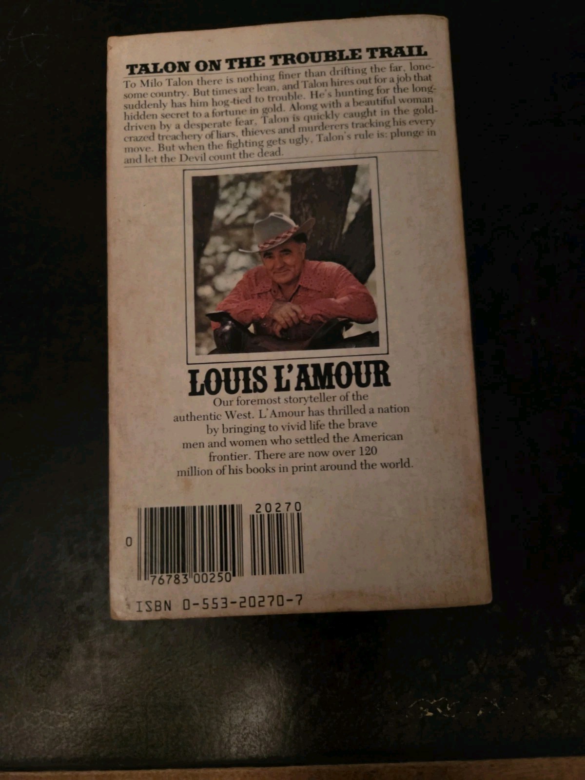 Louis L’Amour Western Adventure PB Lot of 7. Milo Talon Shalako Killoe Kilrone