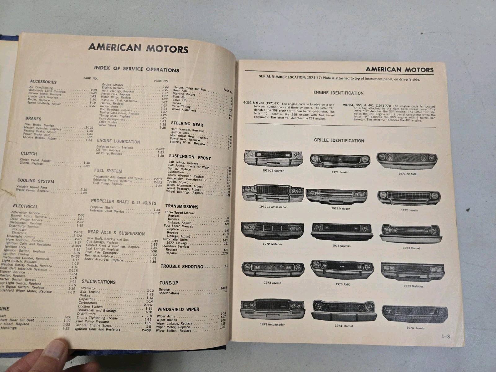 Motor’s Auto Repair Manual 1971-1977 Models 40th Edition