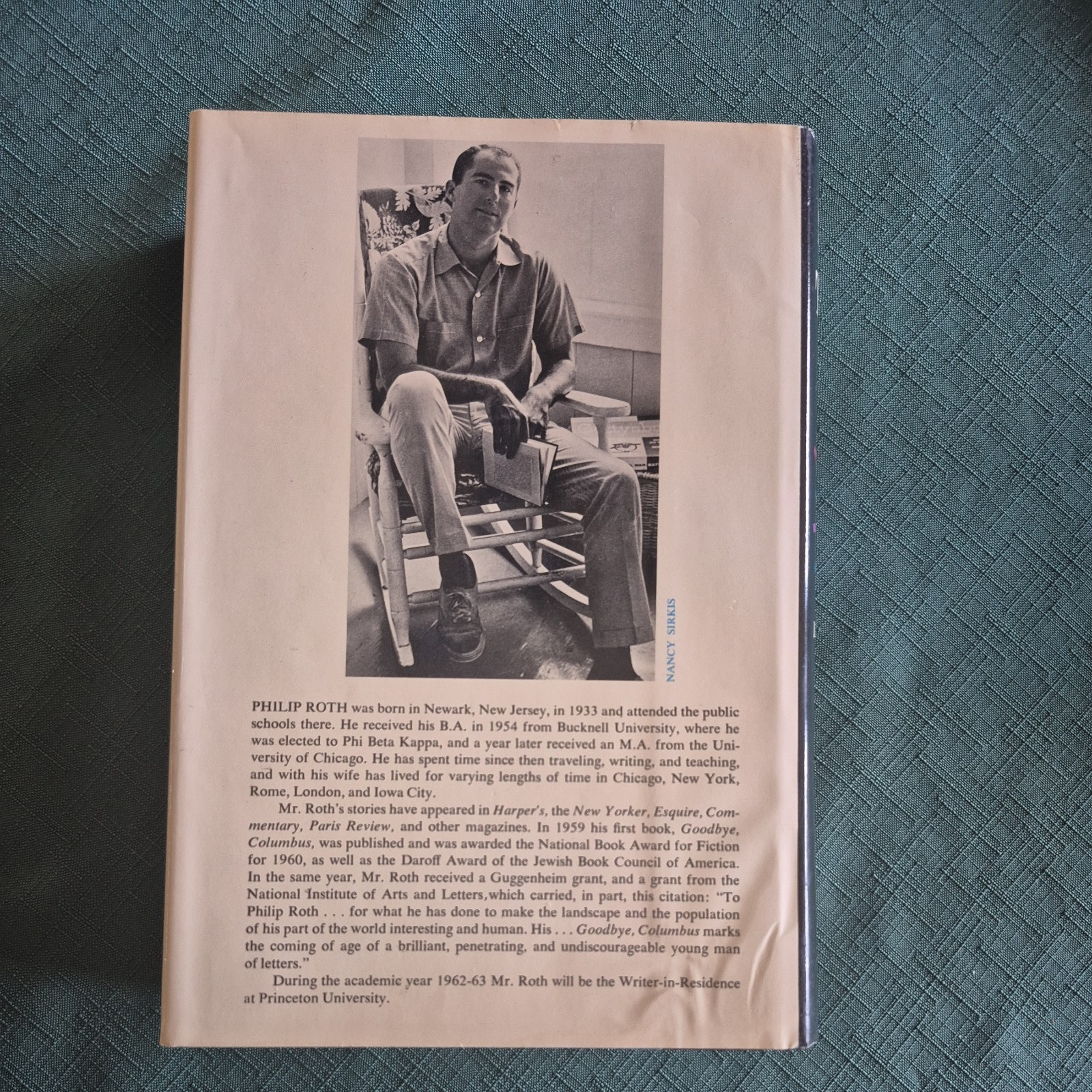 Letting Go by Philip Roth (1962, hardcover) First edition, first print, VG+/VG+