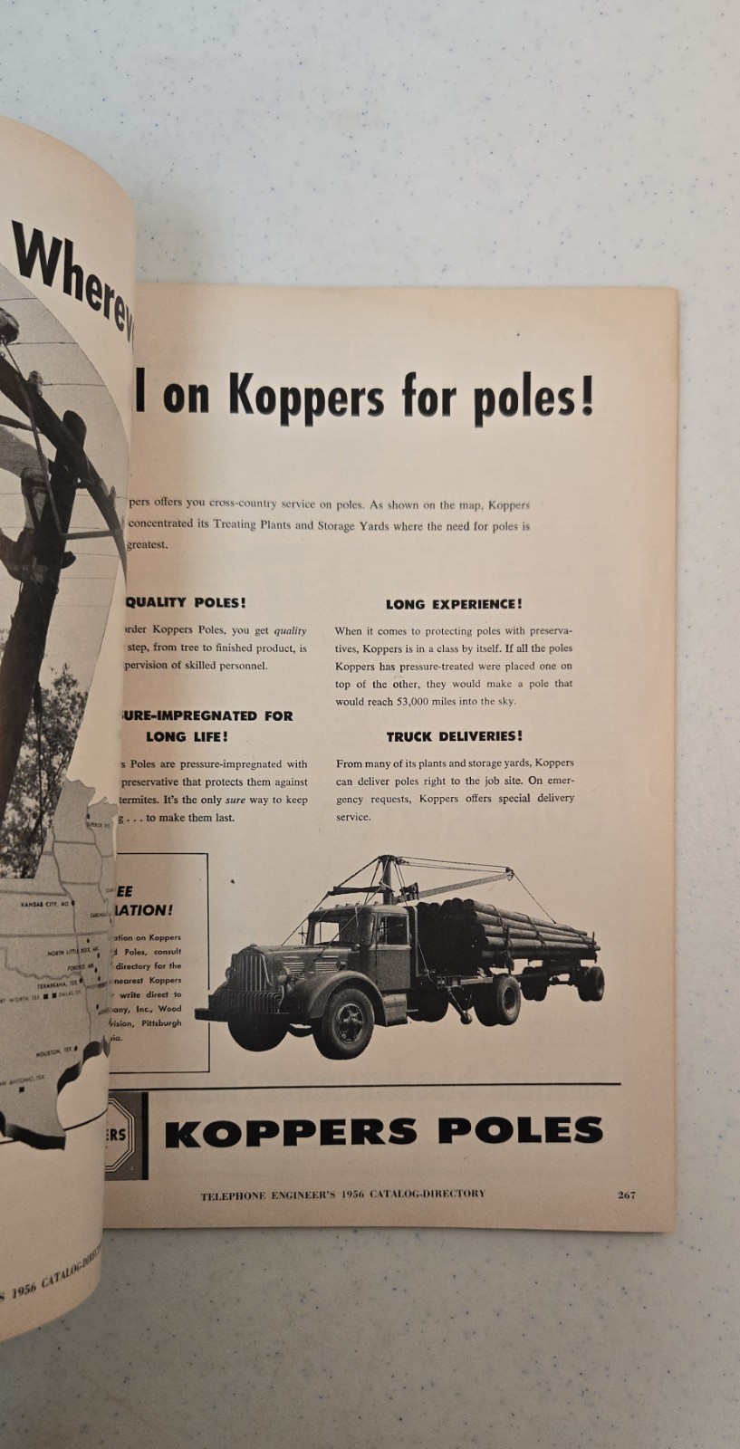 1956 Telephone Engineers Catalog – Directory of Industry Suppliers – 306 Pages