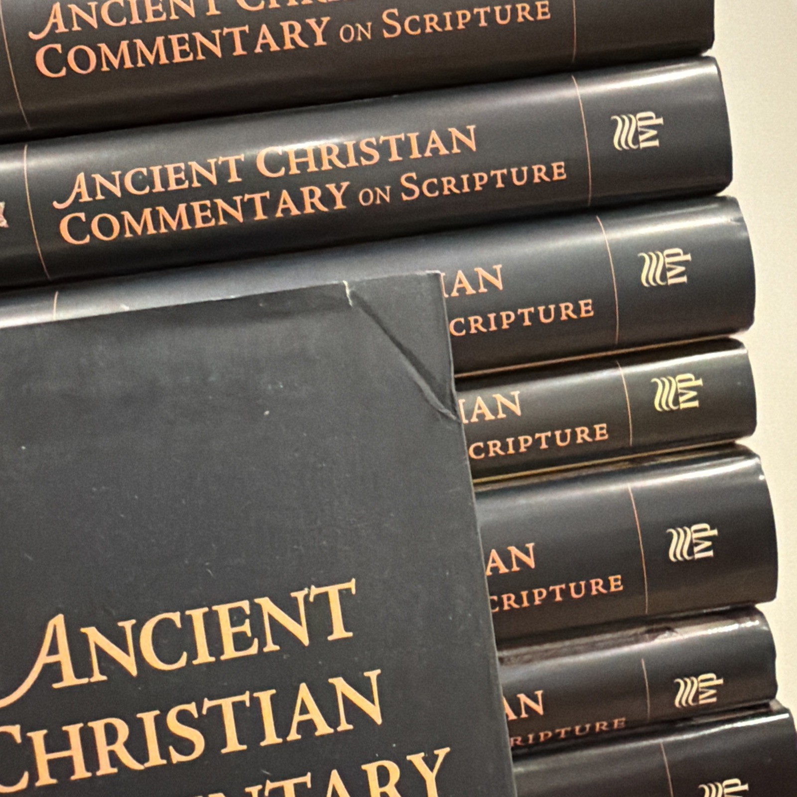 The Ancient Christian Commentary on Scripture [29 Volume Set] Hard Cover.