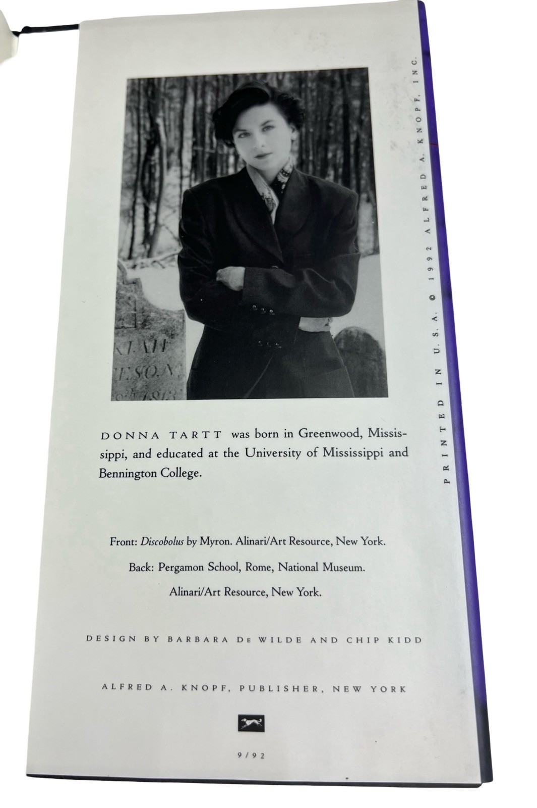 Secret History : A Novel by Donna Tartt (1992, Hardcover)