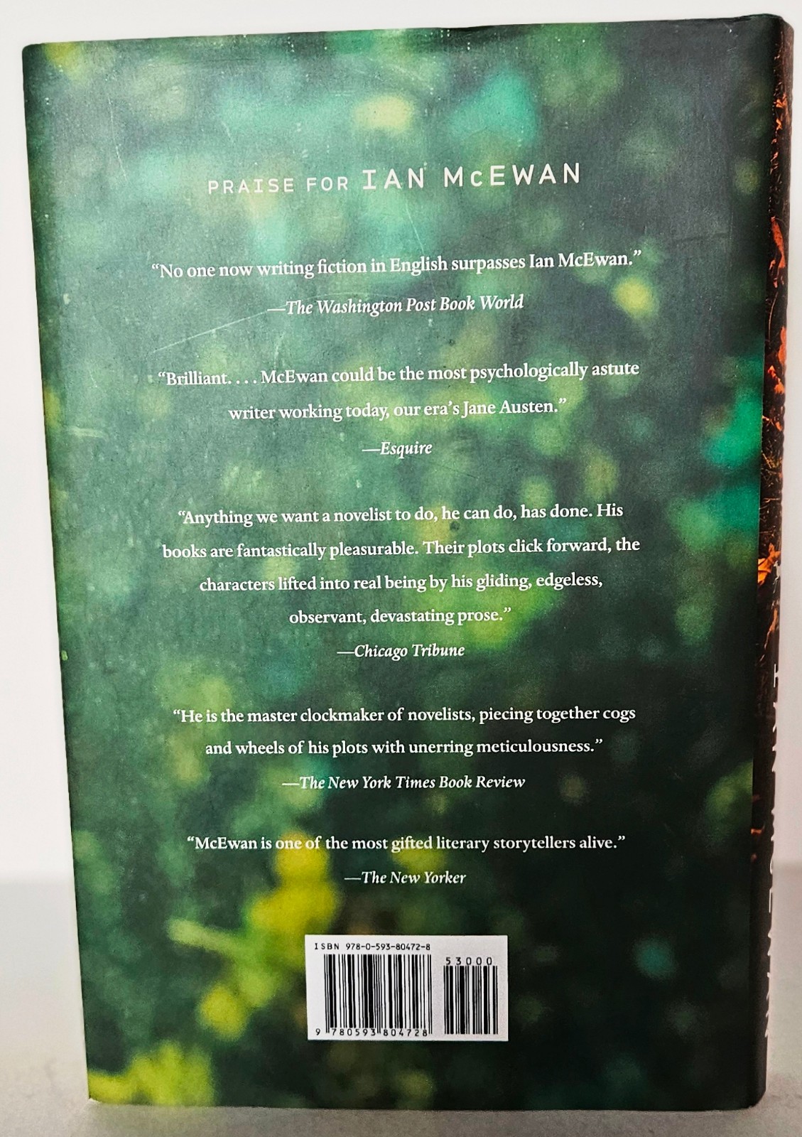 What We Can Know by Ian McEwan (Atonement) Hardcover LIKE NEW