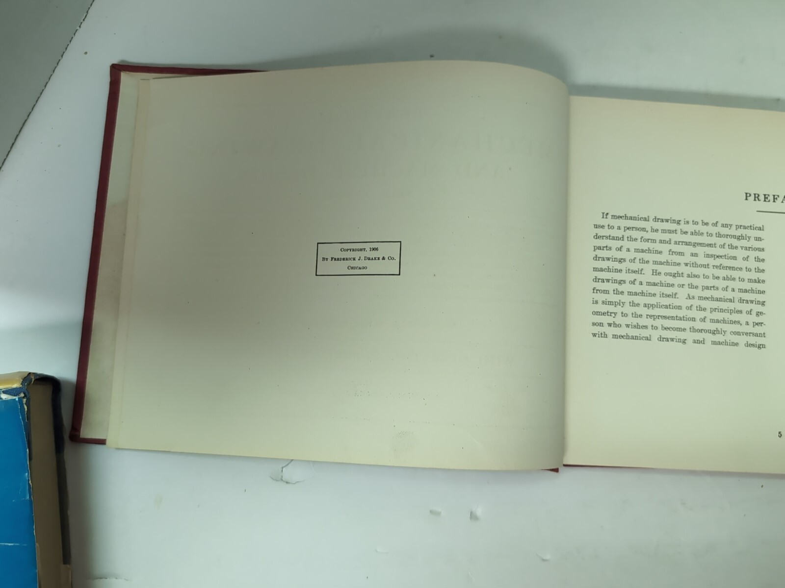 Practical Mechanical Drawing and Machine Design by Westinghouse, Drake, 1906 HC