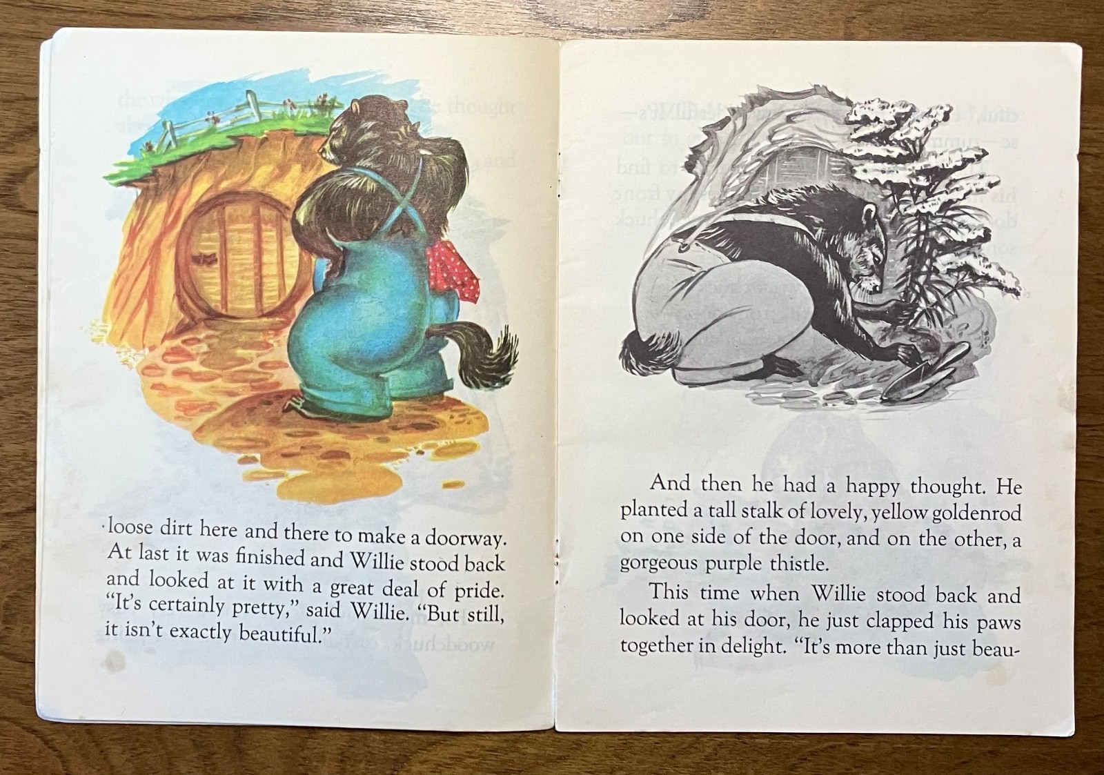 Willie Woodchuck by Marion E. Holt Sunny Book 1968 softcover kid’s book
