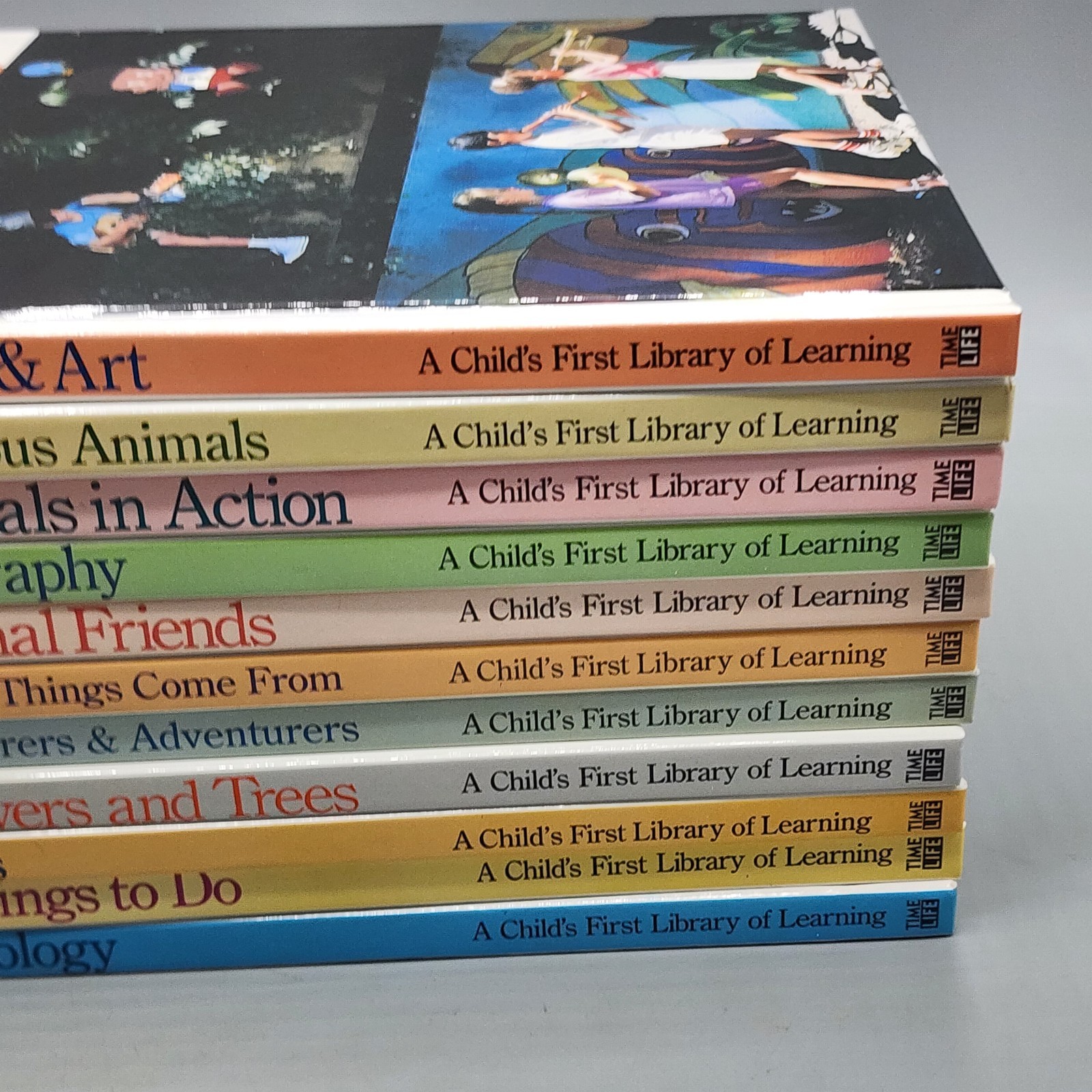 A Child’s First Library of Learning Lot of 11 Kids Educational Books