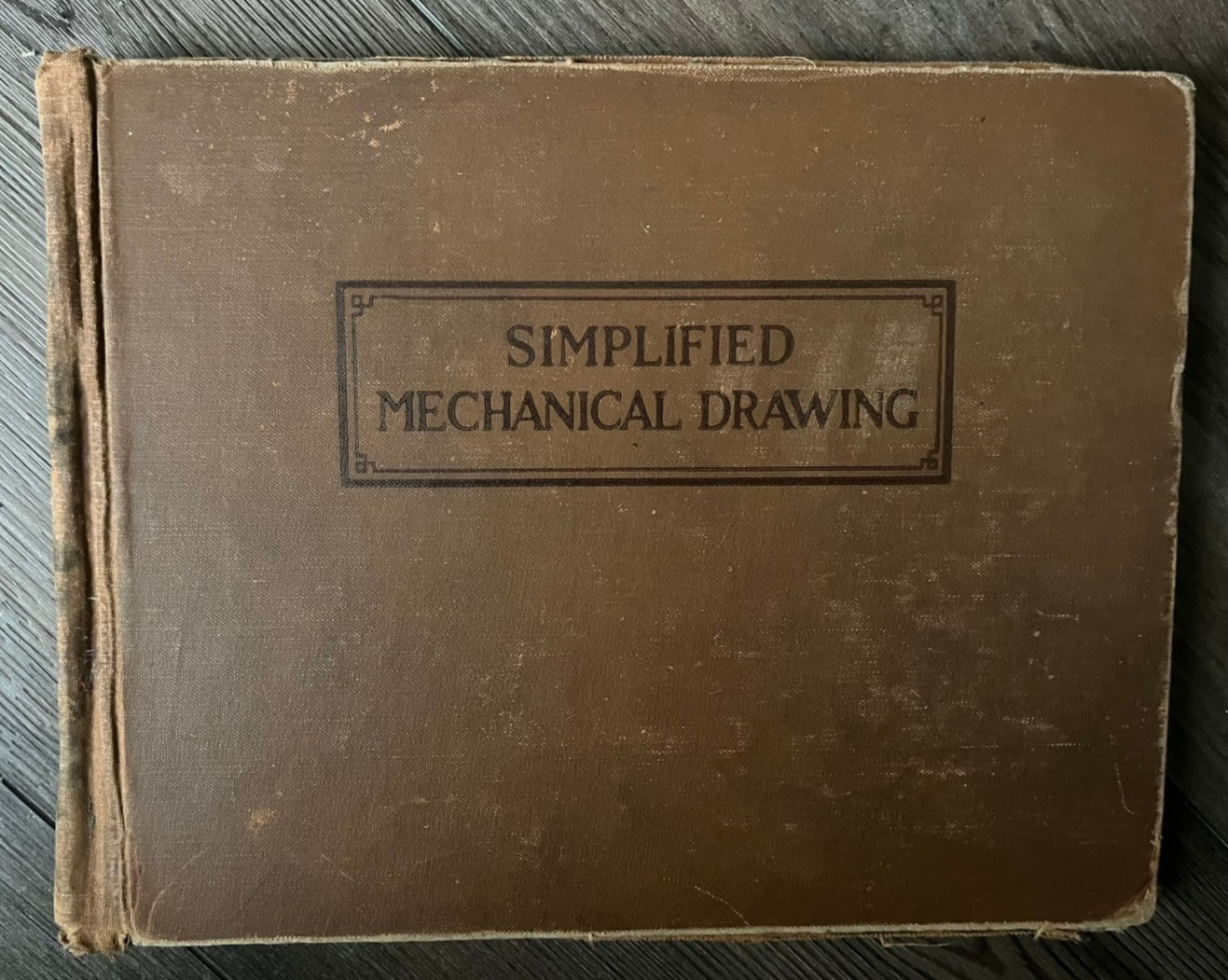 SIMPLIFIED MECHANICAL DRAWING Thurman Crook 1946 Reprint