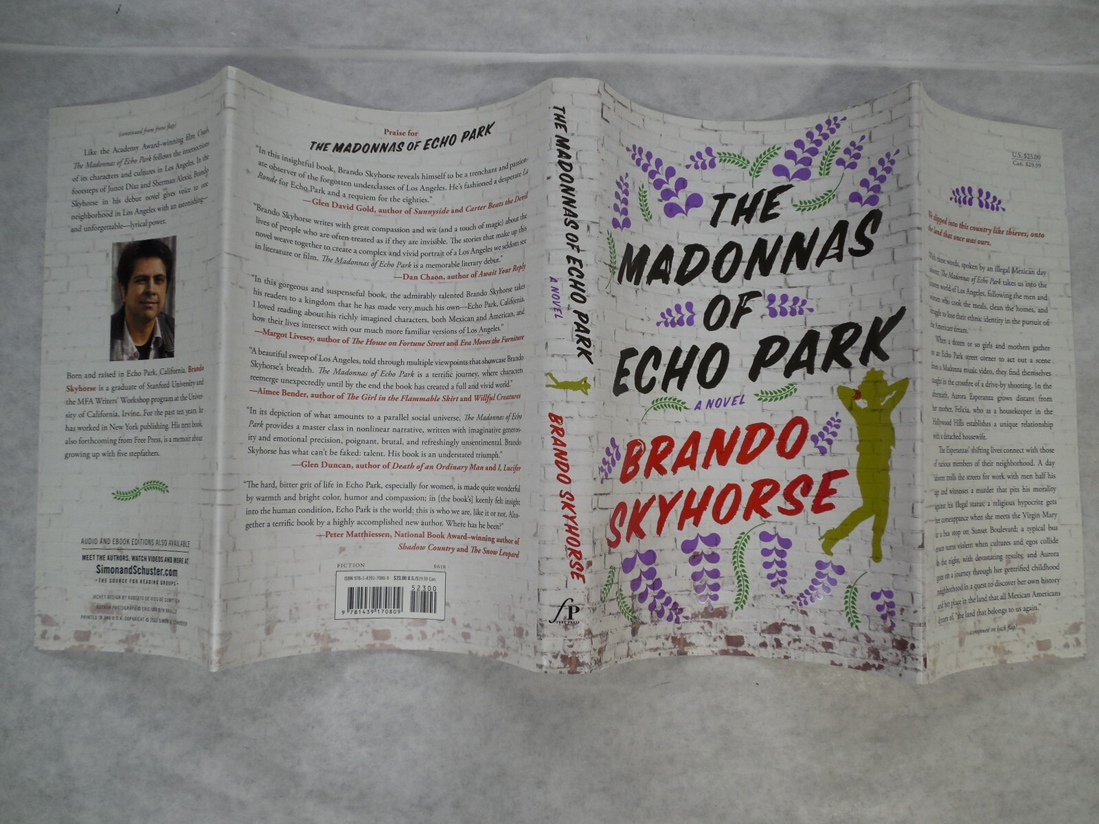 The Madonnas of Echo Park: A Novel by Brando Skyhorse, 2010, 1st Ed & Pr, SIGNED
