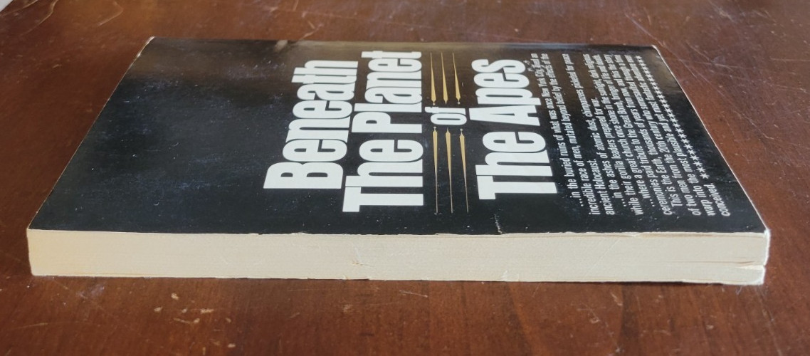 Beneath the Planet of the Apes (Novelization) – Michael Avallone – 1970 PB