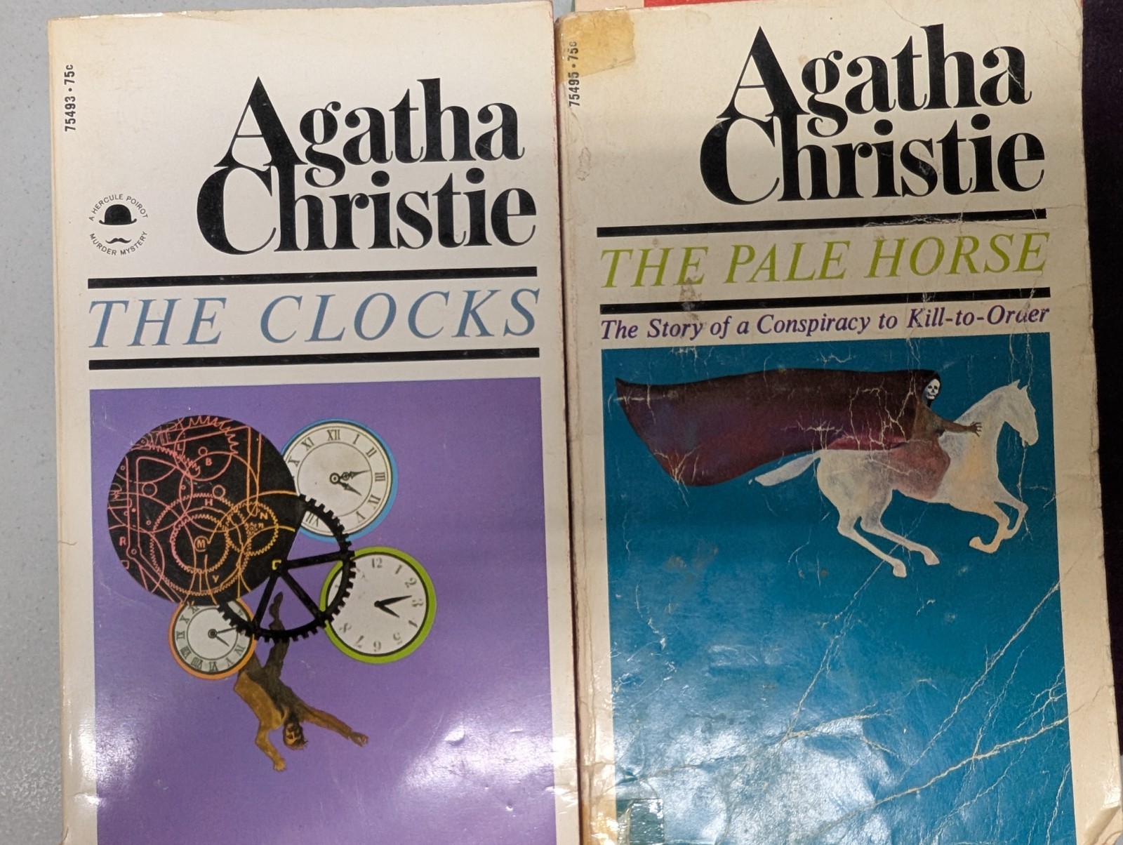 Agatha Christie $0.75 orig price vintage paperbacks 20 titles 1970s PB G 260407